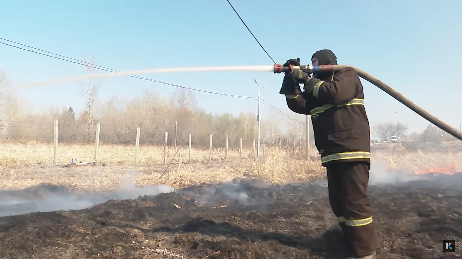 Один день в пожарно-спасательной части