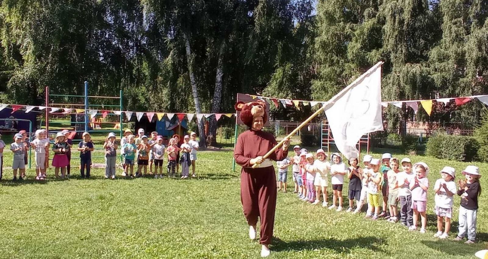 Олимпийские игры организовали для малышей из детского сада в Белокурихе