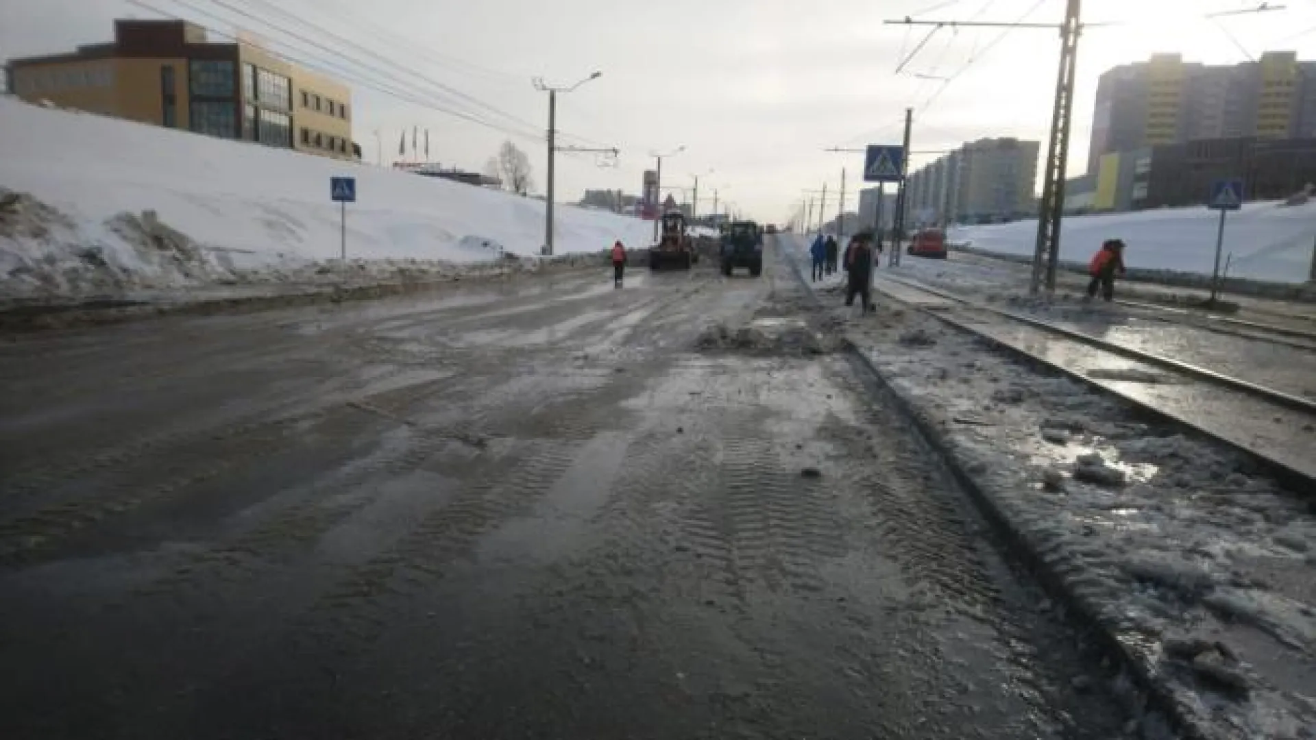 Коммунальные аварии в Барнауле устранили