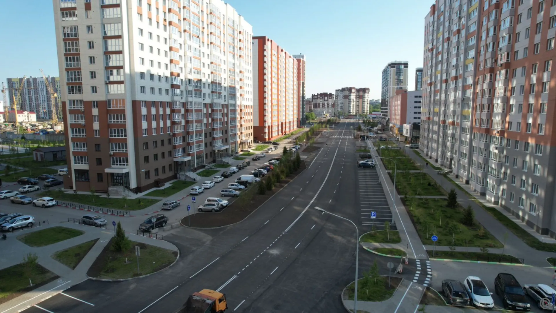 Строительство улицы 65 лет Победы завершили в Барнауле