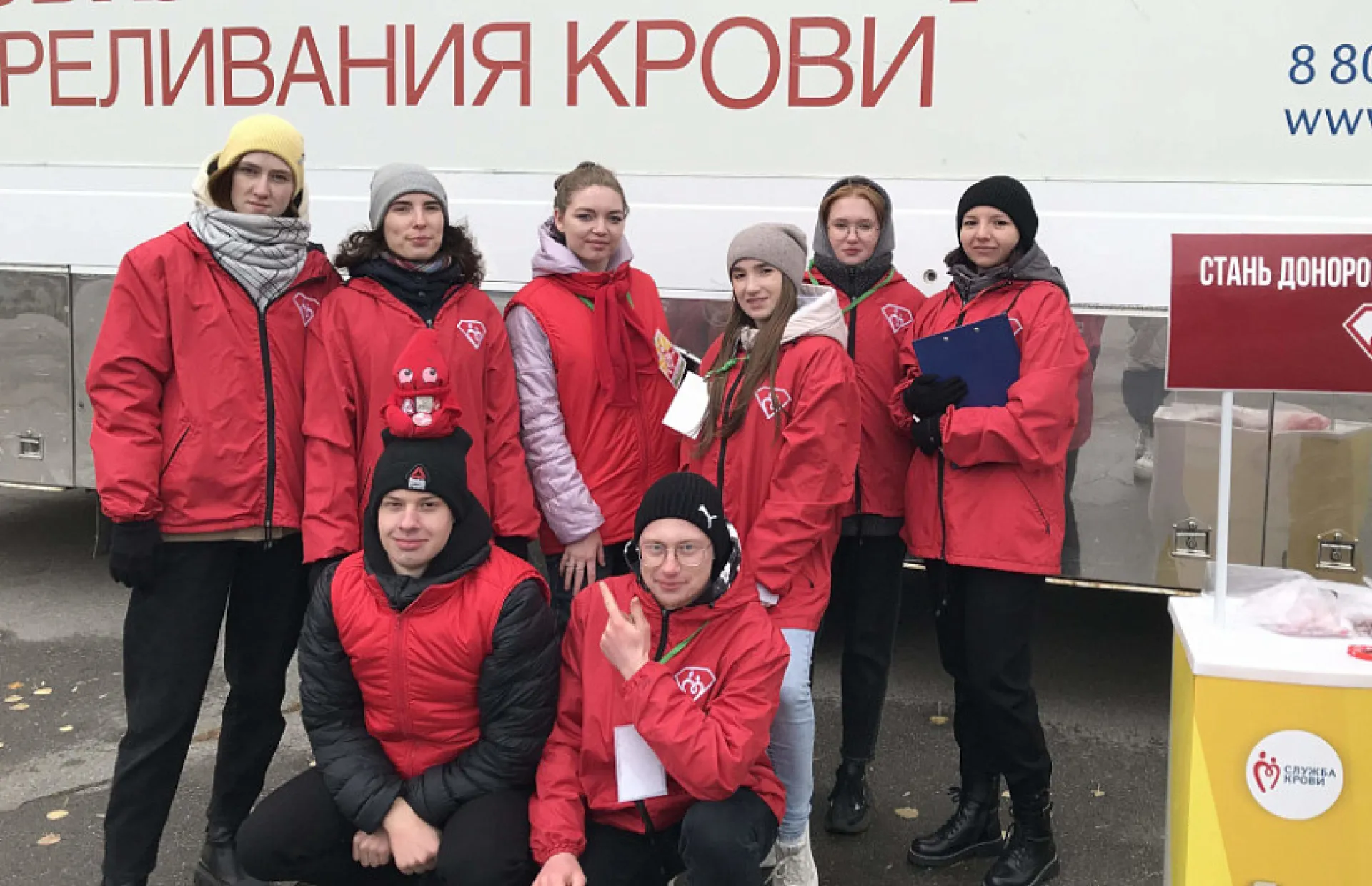 Более 300 литров крови сдали студенты Алтайского края