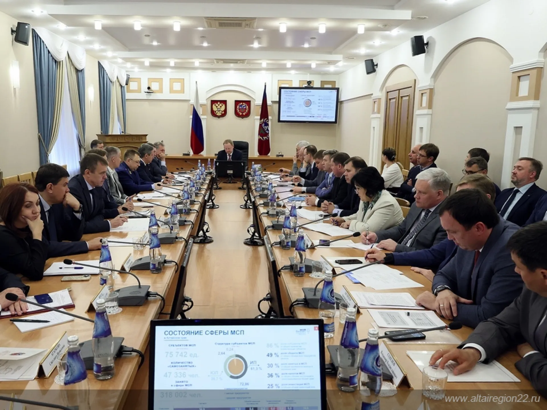 799 миллиардов рублей достиг объем оборота малых и средних предприятий Алтайского края за 2021 год
