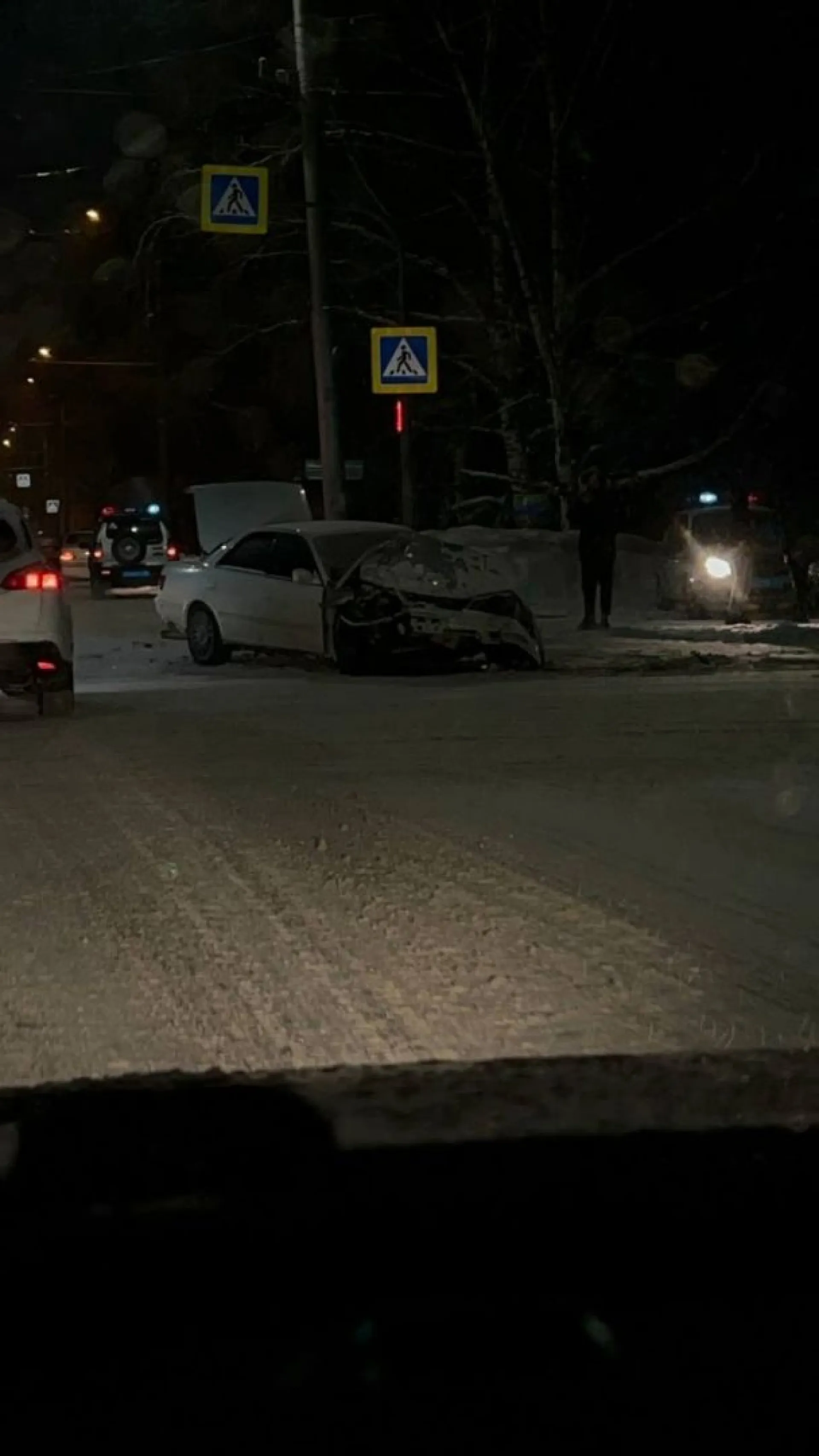Барнаульский подросток сел за руль и попал в ДТП
