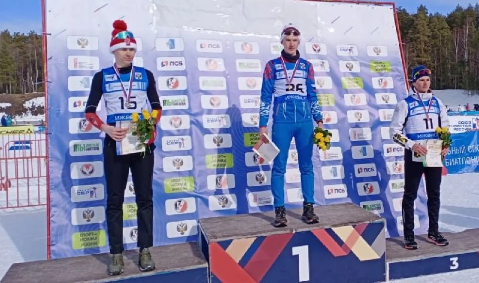 Алтайский биатлонист с отрывом выиграл первенство России