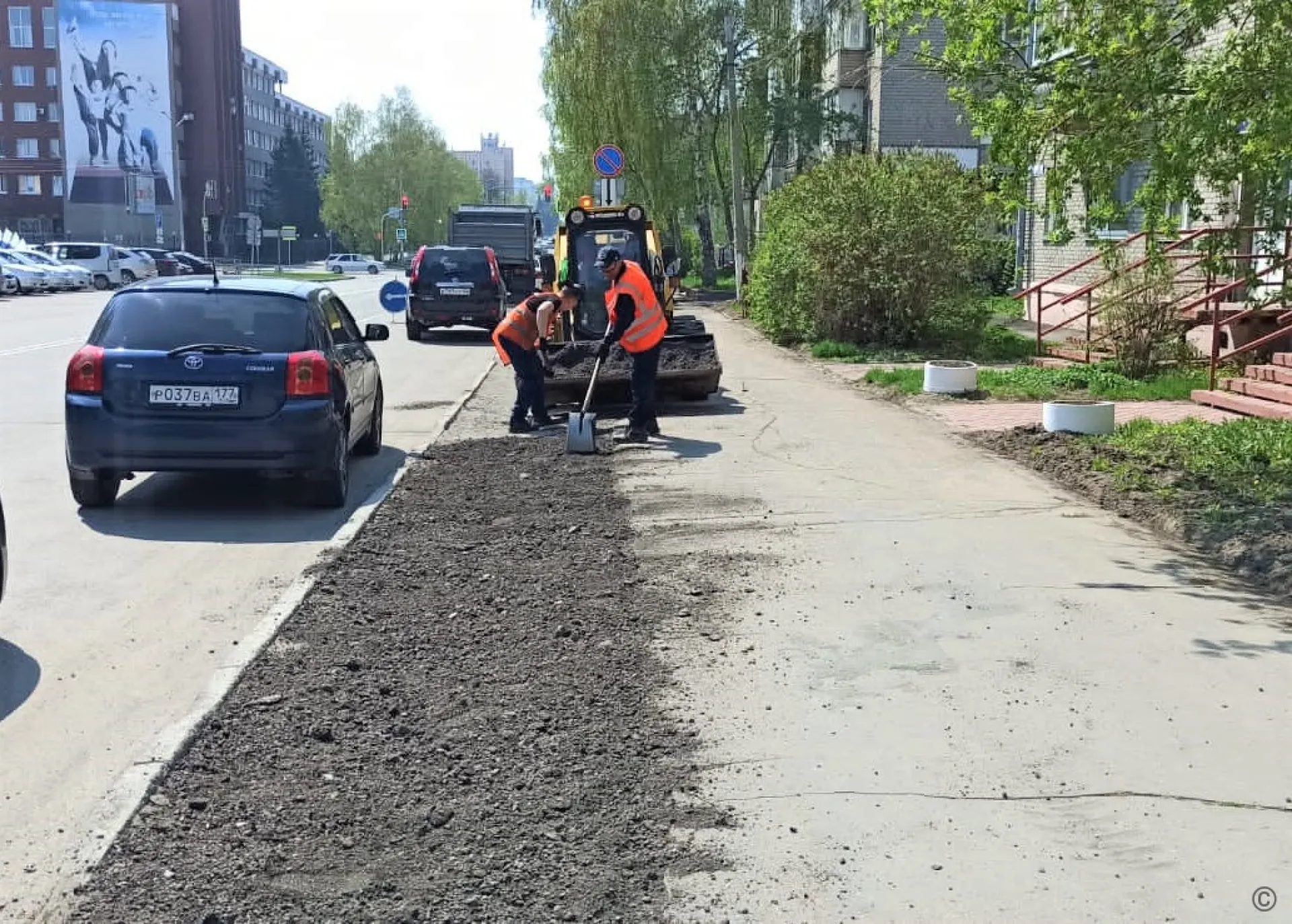 Более 11 тысяч квадратных метров тротуаров отремонтируют в Барнауле 
