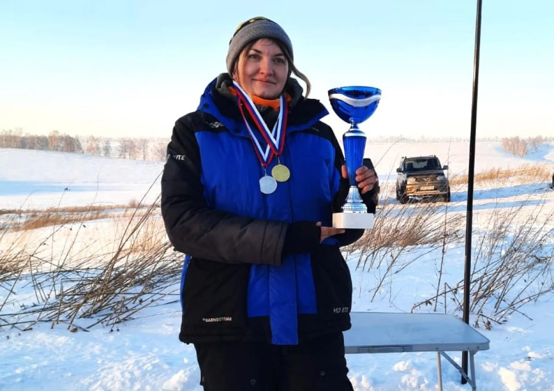Чемпионат по ловле на мормышку со льда прошёл в Алтайском крае. Впервые в истории его выиграла женщина Чемпионат по ловле на мормышку со льда прошёл в Алтайском крае. Впервые в истории его выиграла женщина