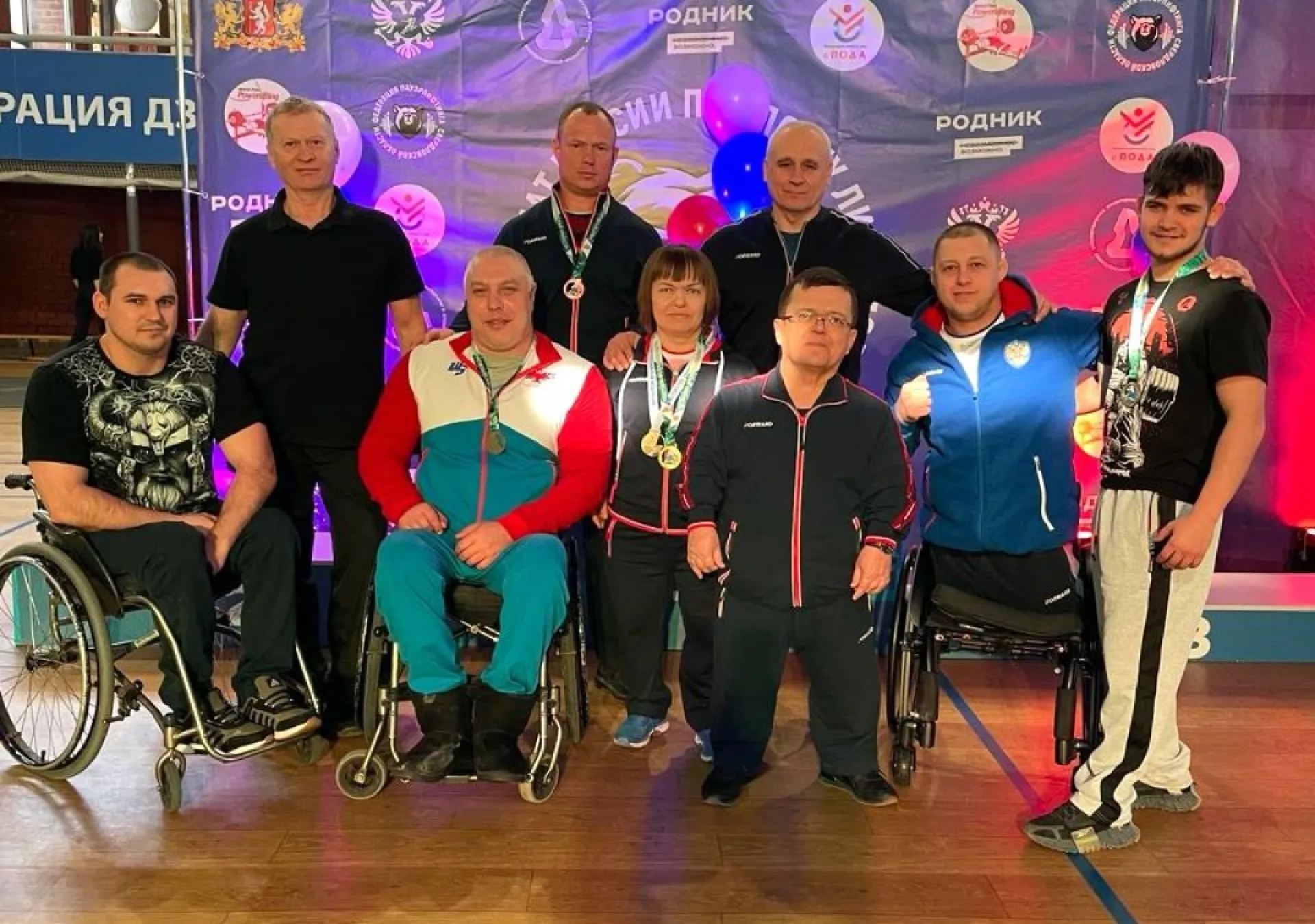 Тамара Подпальная стала 26-кратной чемпионкой России по пауэрлифтингу среди лиц с ПОДА