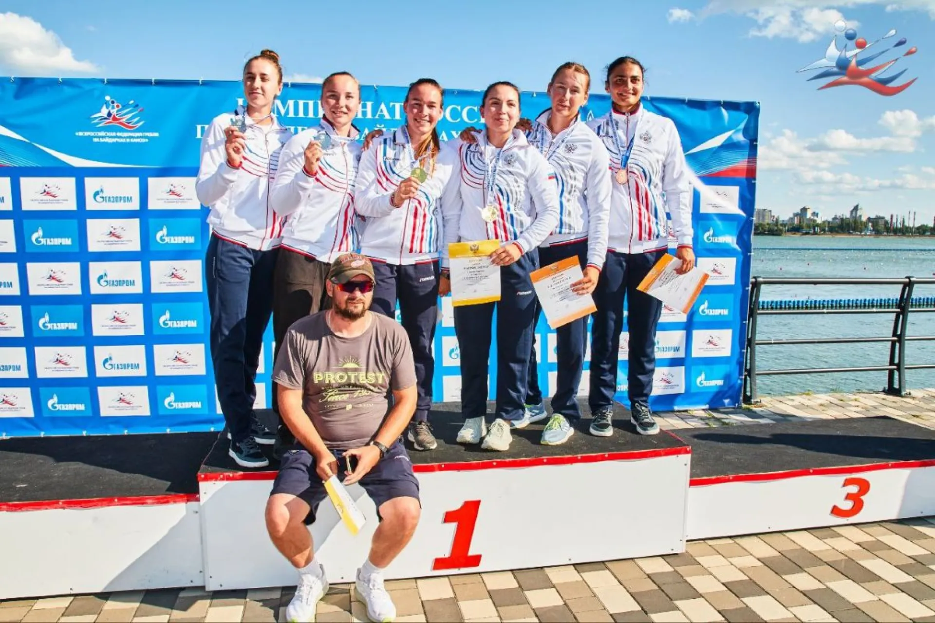 Спортсменки из Алтайского края стали серебряными призёрами чемпионата России по гребле на байдарках и каноэ