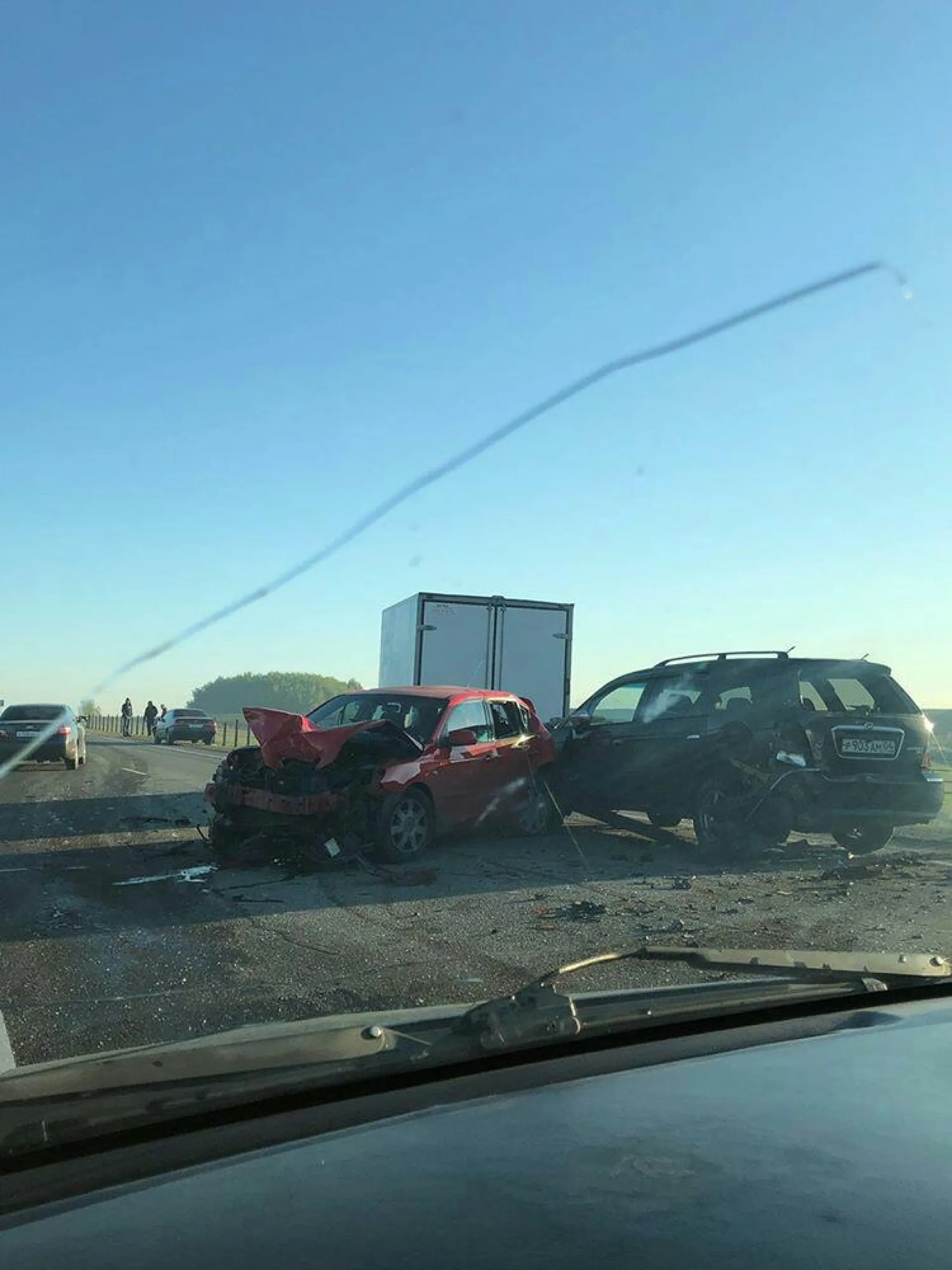 Соцсети: крупное ДТП произошло в Алтайском крае Соцсети: крупное ДТП произошло в Алтайском крае