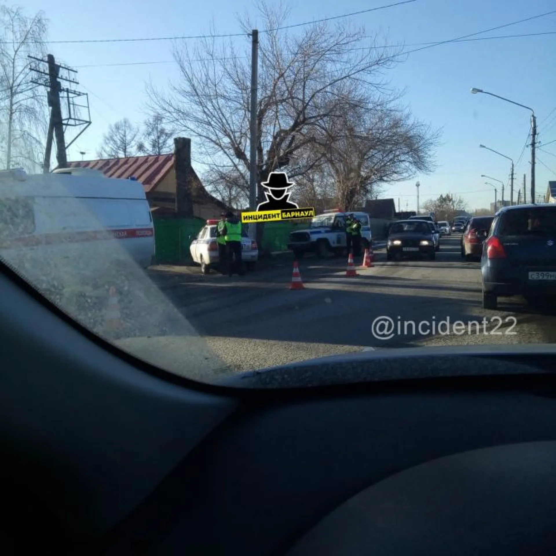 Полицейские проводят проверку по факту гибели ребёнка в ДТП