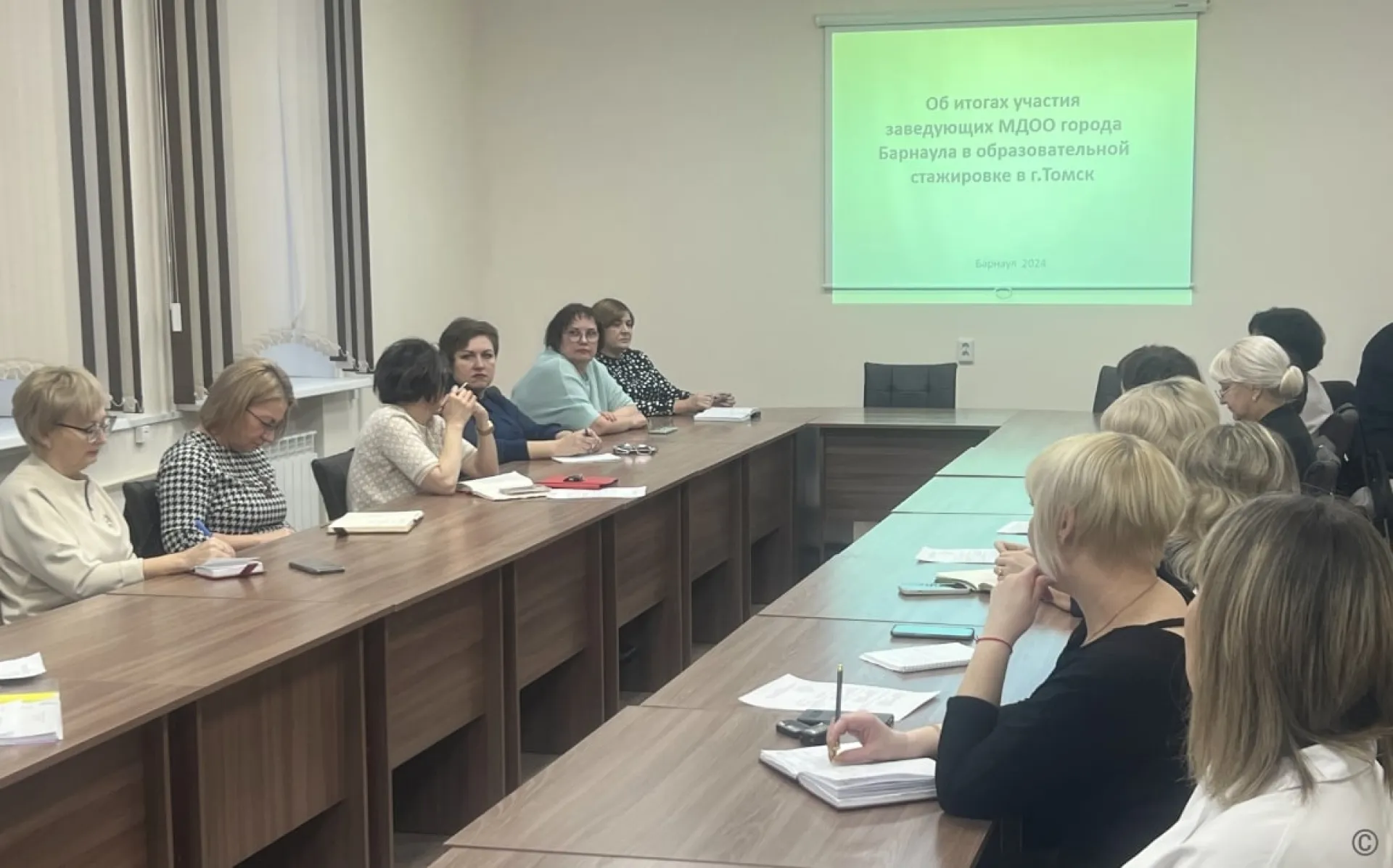 В Барнауле прошло заседание Совета заведующих дошкольными образовательными организациями