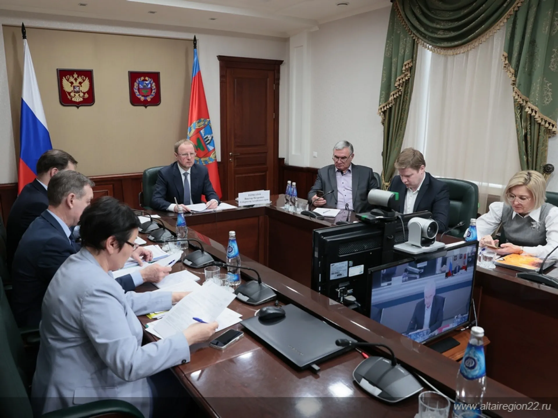 Виктор Томенко принял участие в заседании рабочей группы Госсовета России по экономике