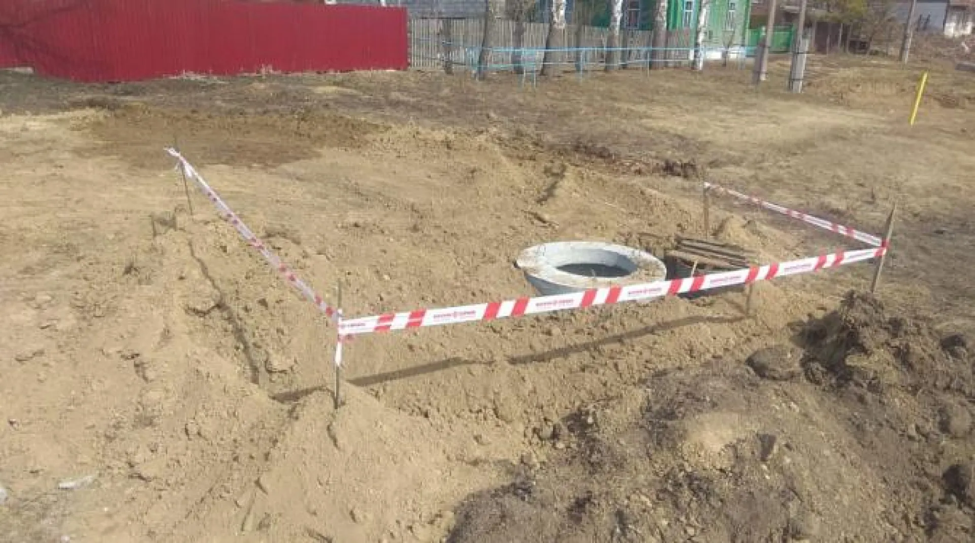 Строительство нового водопровода начали в барнаульском посёлке Новомихайловка
