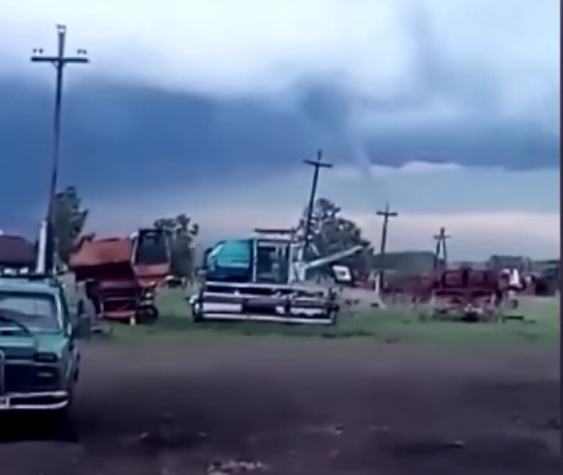 Смерч в Алтайском крае: как это было 