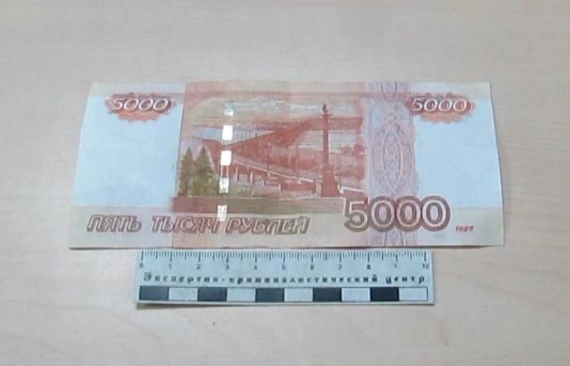 Фальшивую 5000 купюру снова обнаружили в Барнауле