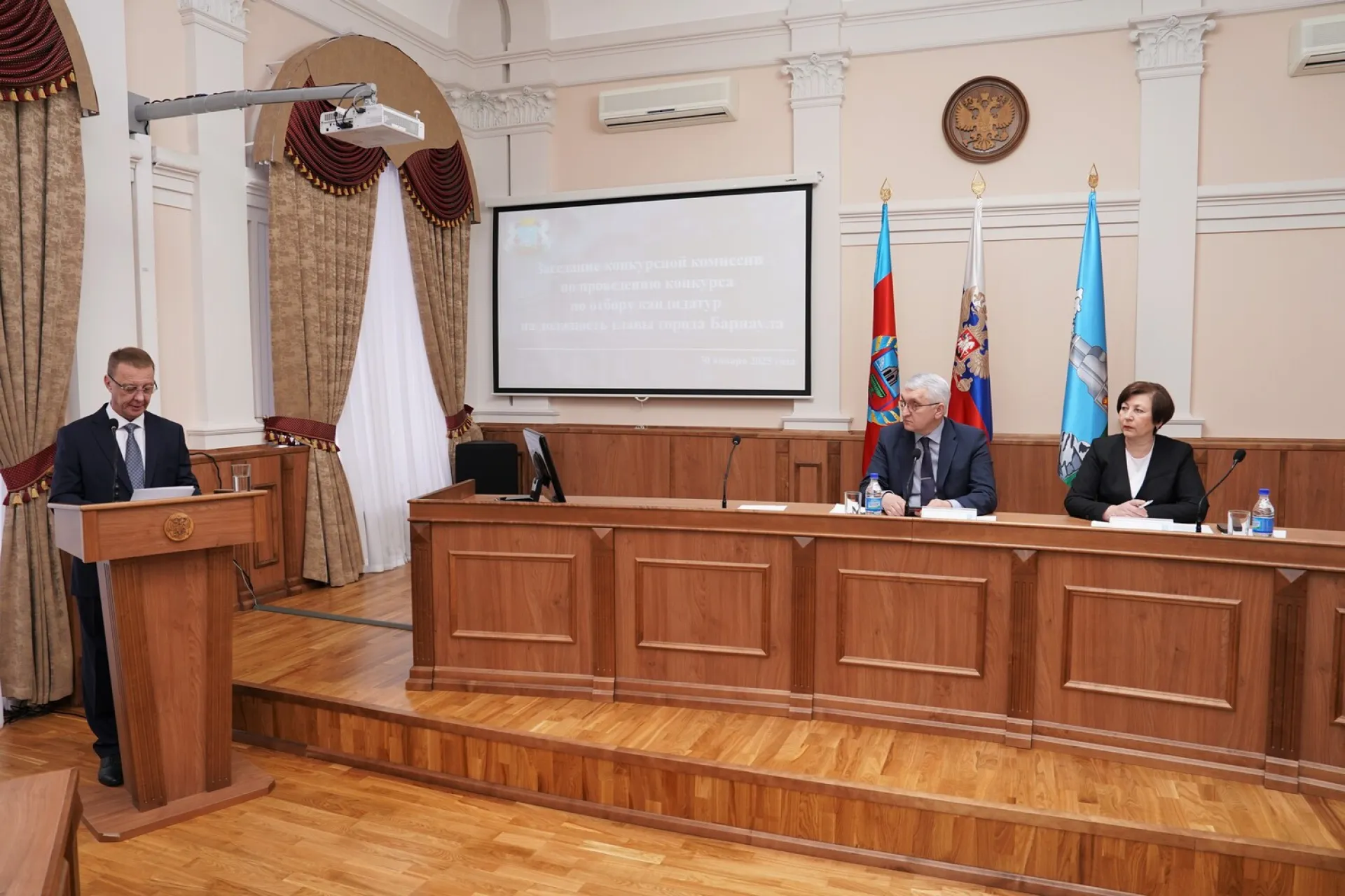 Три кандидата претендуют на должность главы Барнаула