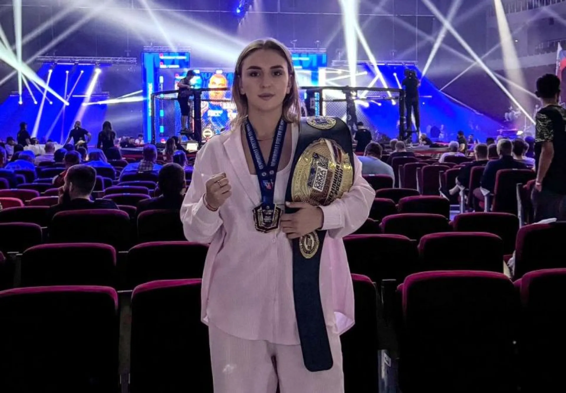 Спортсменка из Барнаула стала чемпионкой России по смешанным боевым единоборствам