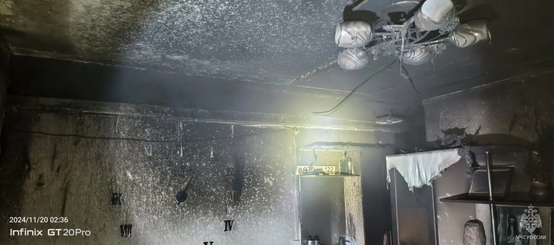 Пожар вспыхнул в рубцовской пятиэтажке Пожар вспыхнул в рубцовской пятиэтажке