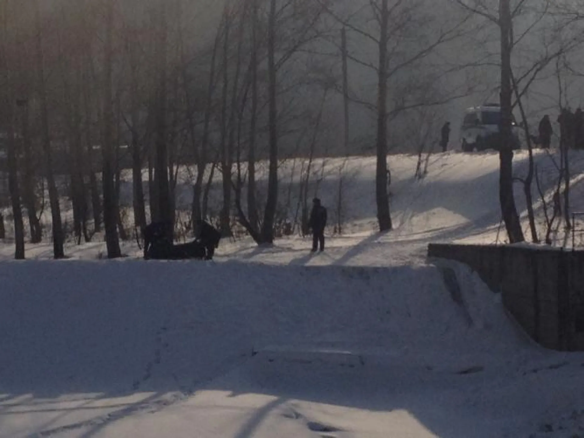 Тело мальчика, который провалился под лёд, нашли  в Барнауле 