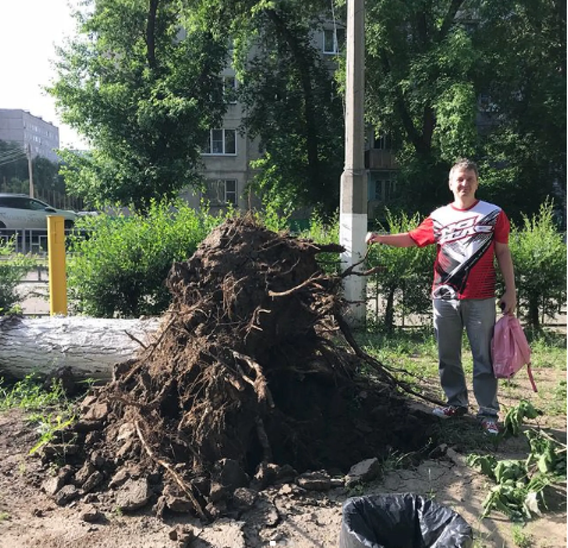 Летняя буря прошла в Барнауле Летняя буря прошла в Барнауле