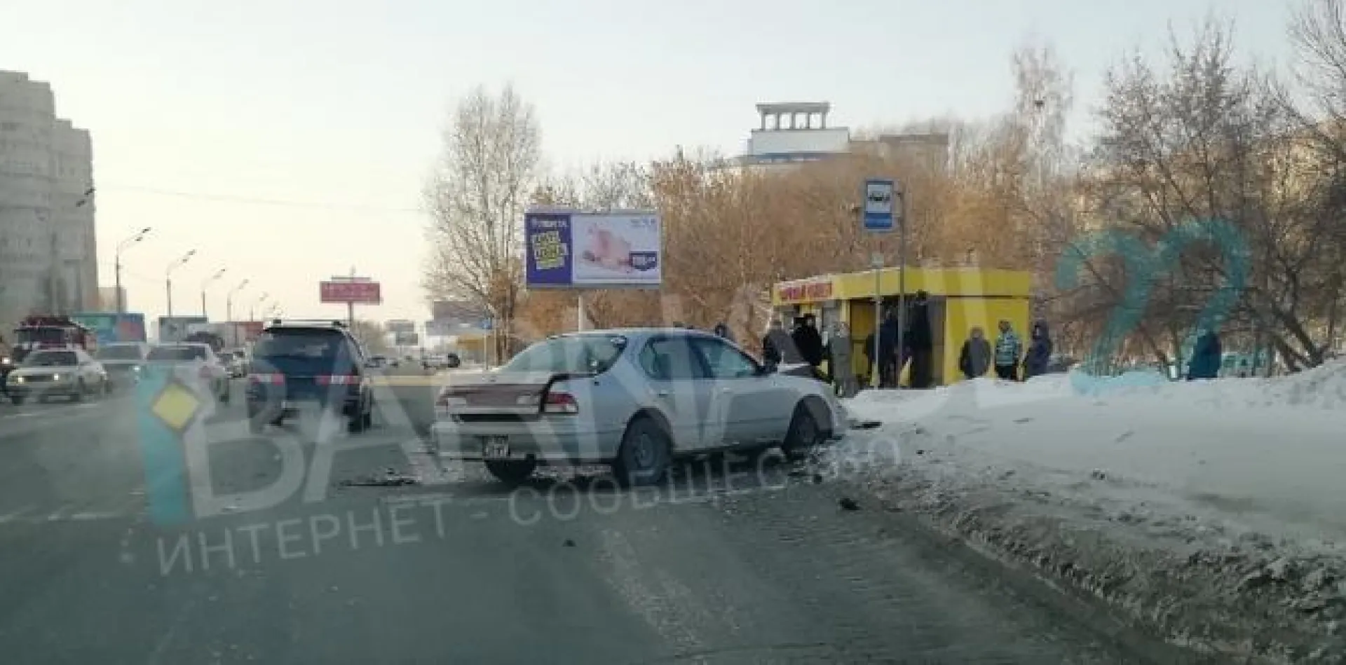 Девушка пострадала в серьезном ДТП в Барнауле