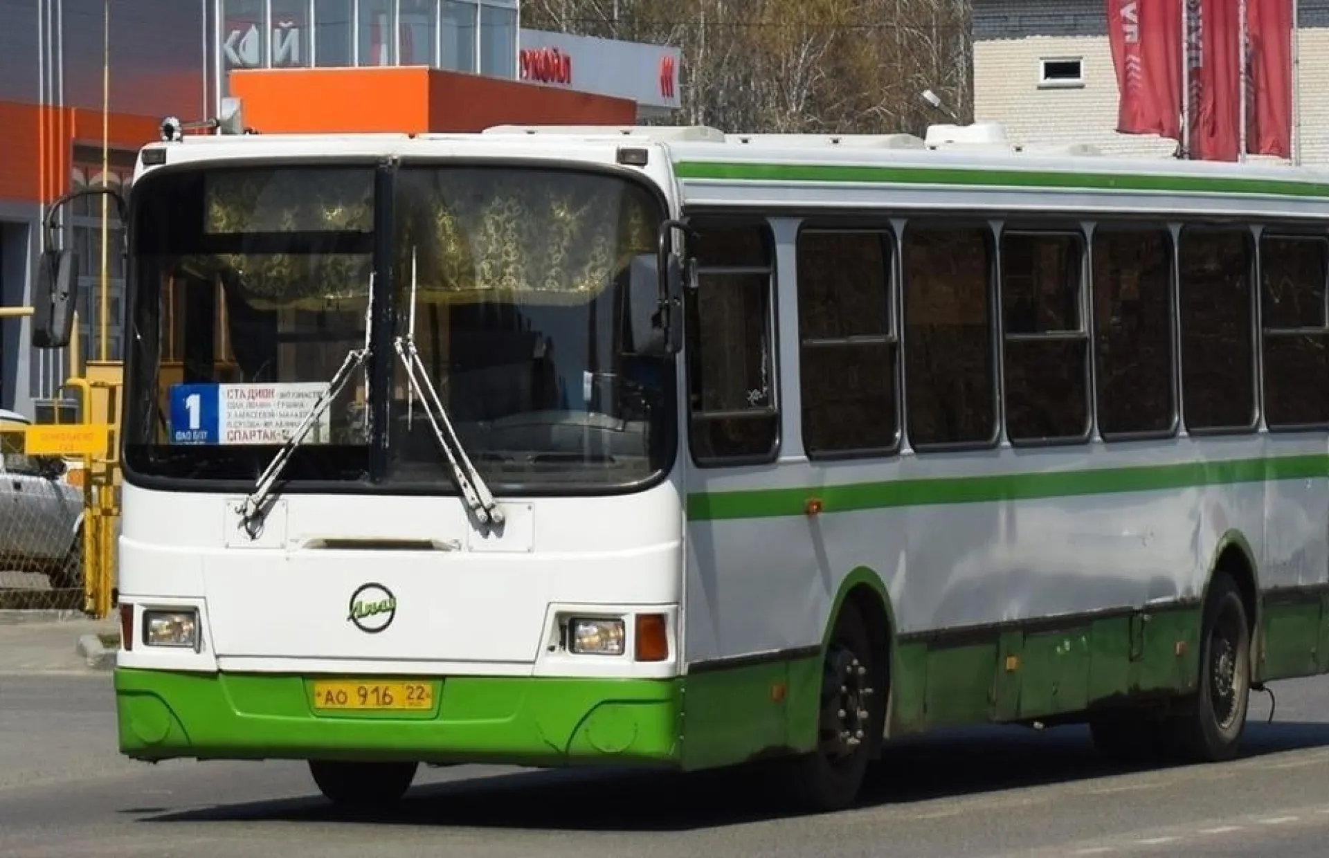 С 23 марта в Барнауле изменится маршрут автобуса № 1