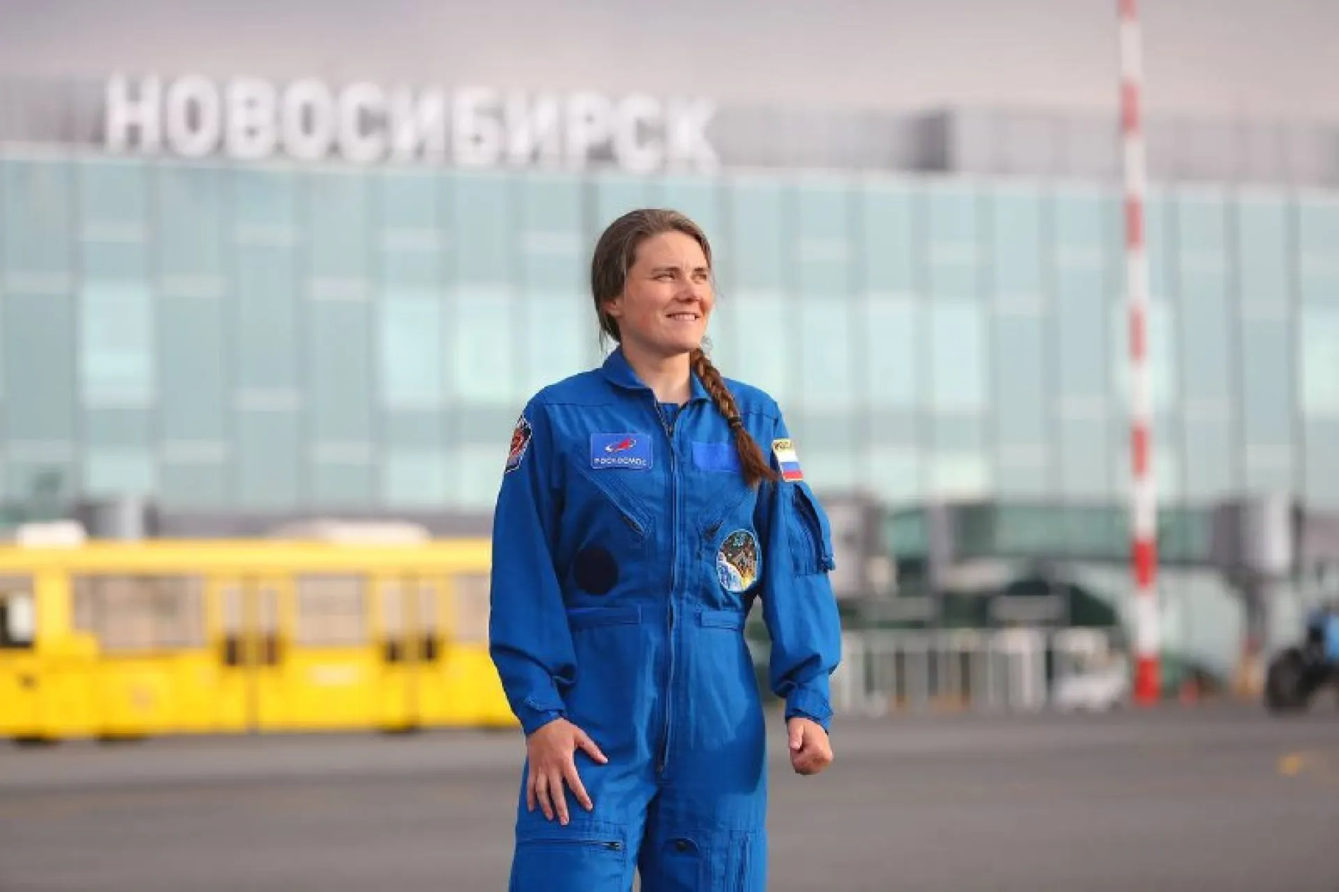 Космонавт Анна Кикина прибыла в Новосибирск