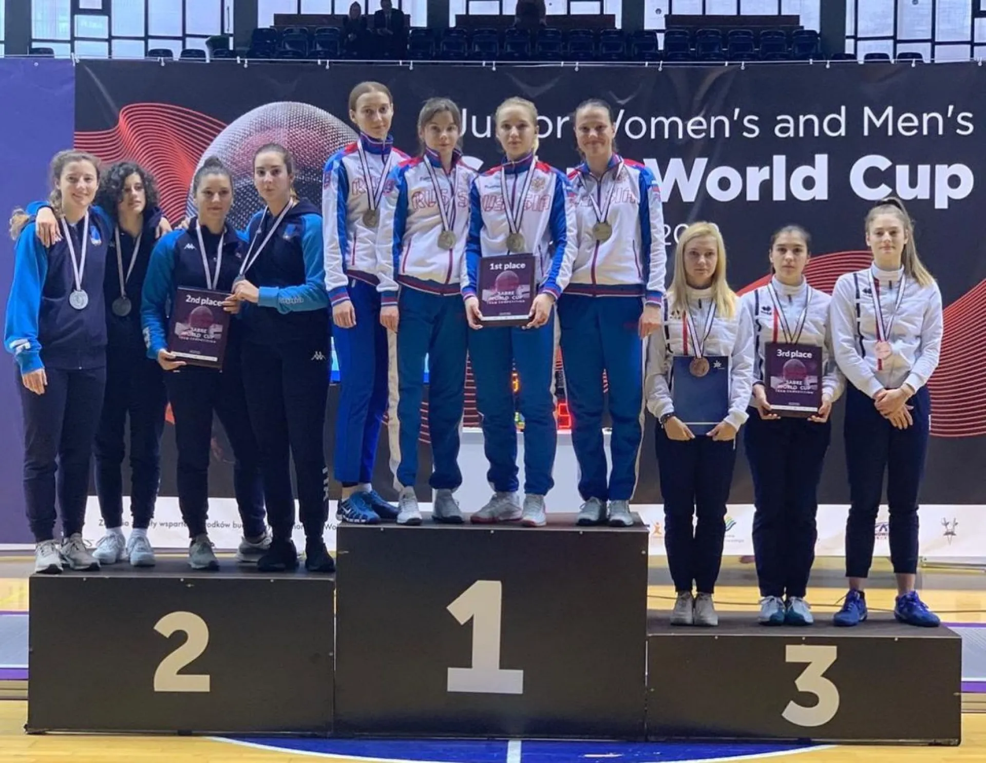 Алтайская спортсменка одержала победу на юниорском этапе Кубка мира по фехтованию на сабле