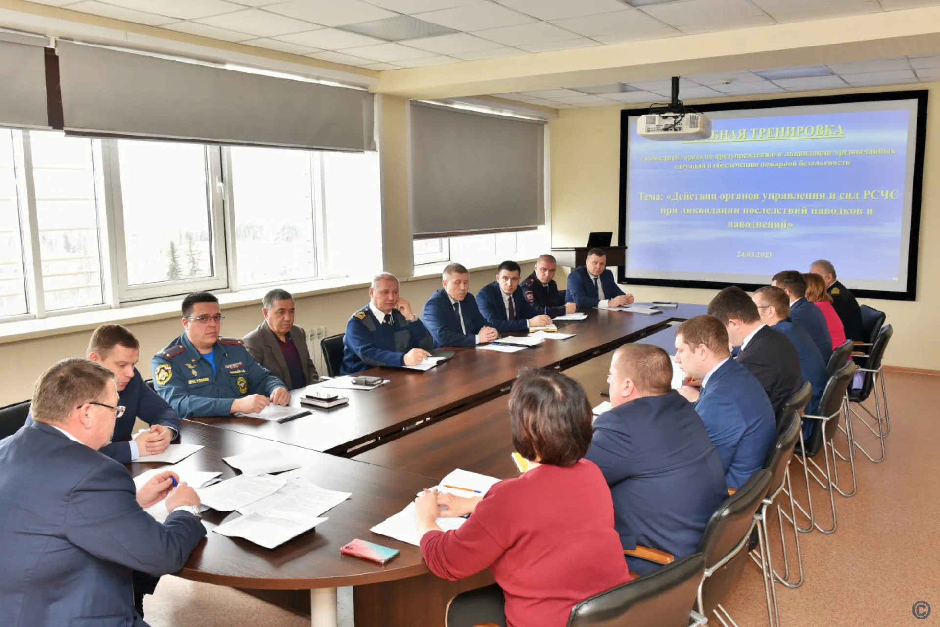 Подготовка к паводкоопасному периоду проходит в Барнауле