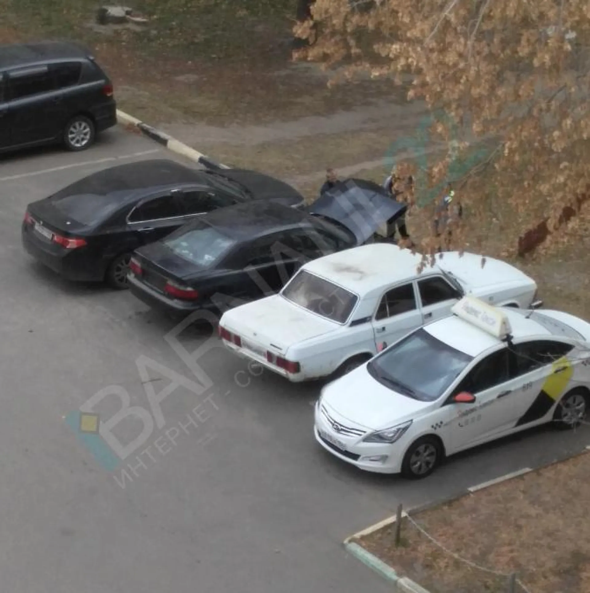 Подростки портили автомобили на парковке в Барнауле Подростки портили автомобили на парковке в Барнауле