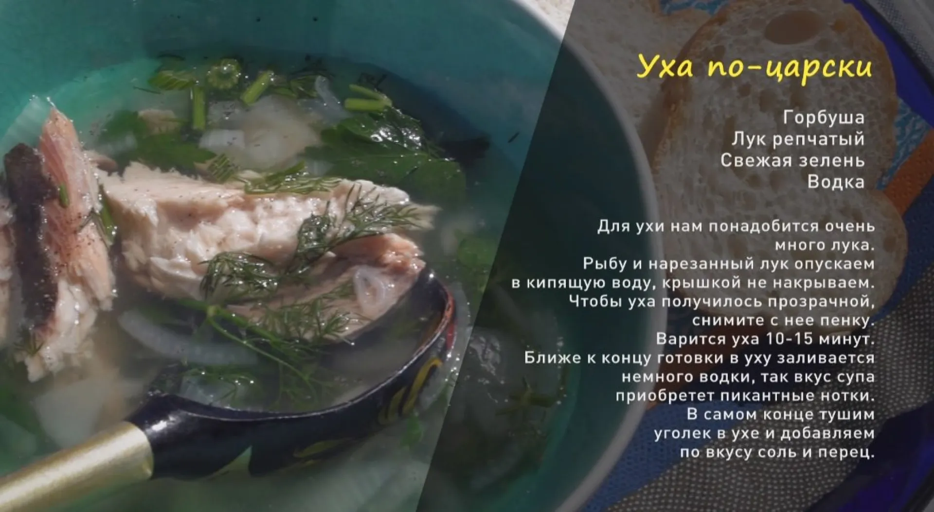 «Утренний канал»: уха по-царски