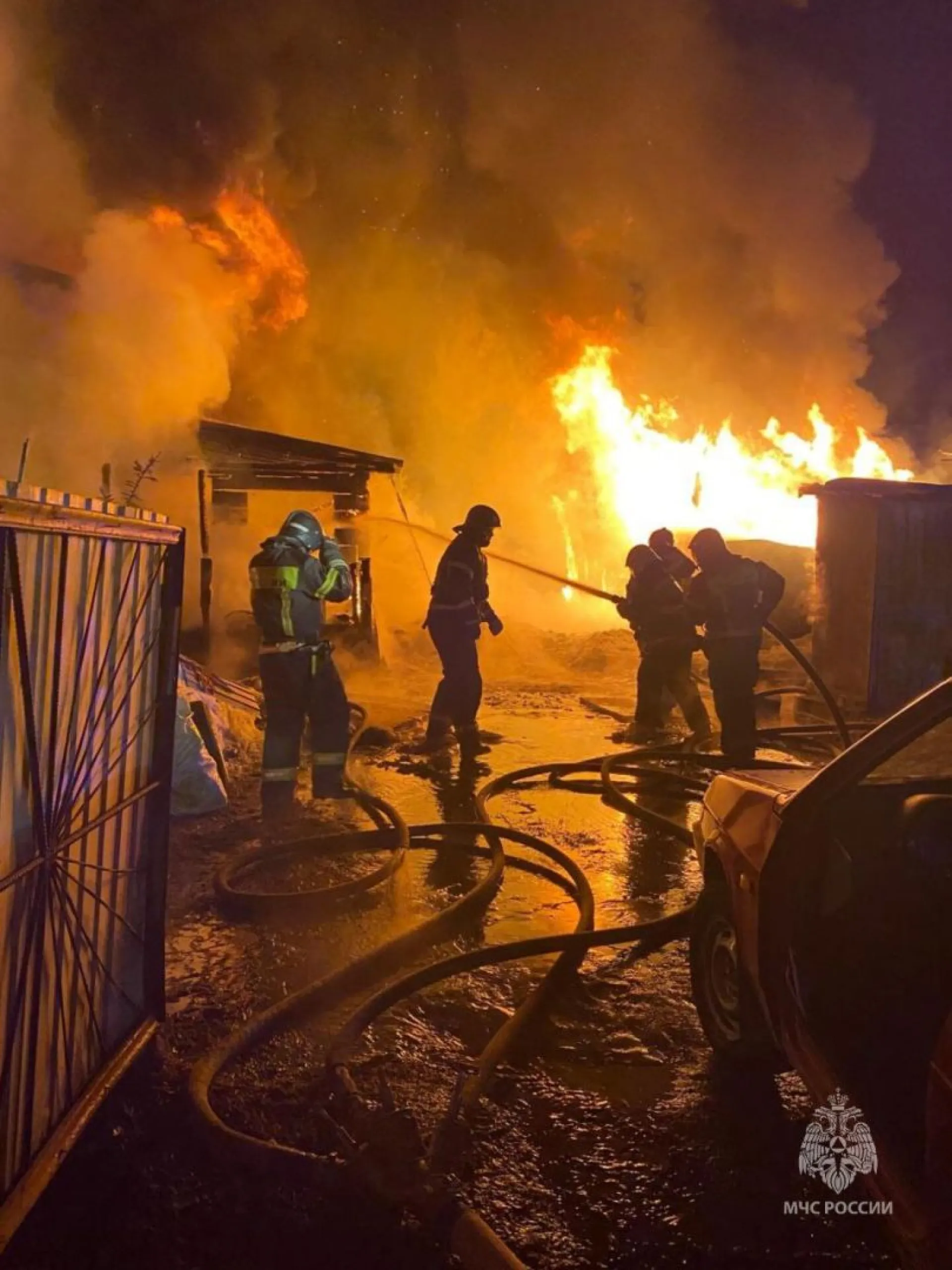 При пожаре в Новоалтайске погибла женщина