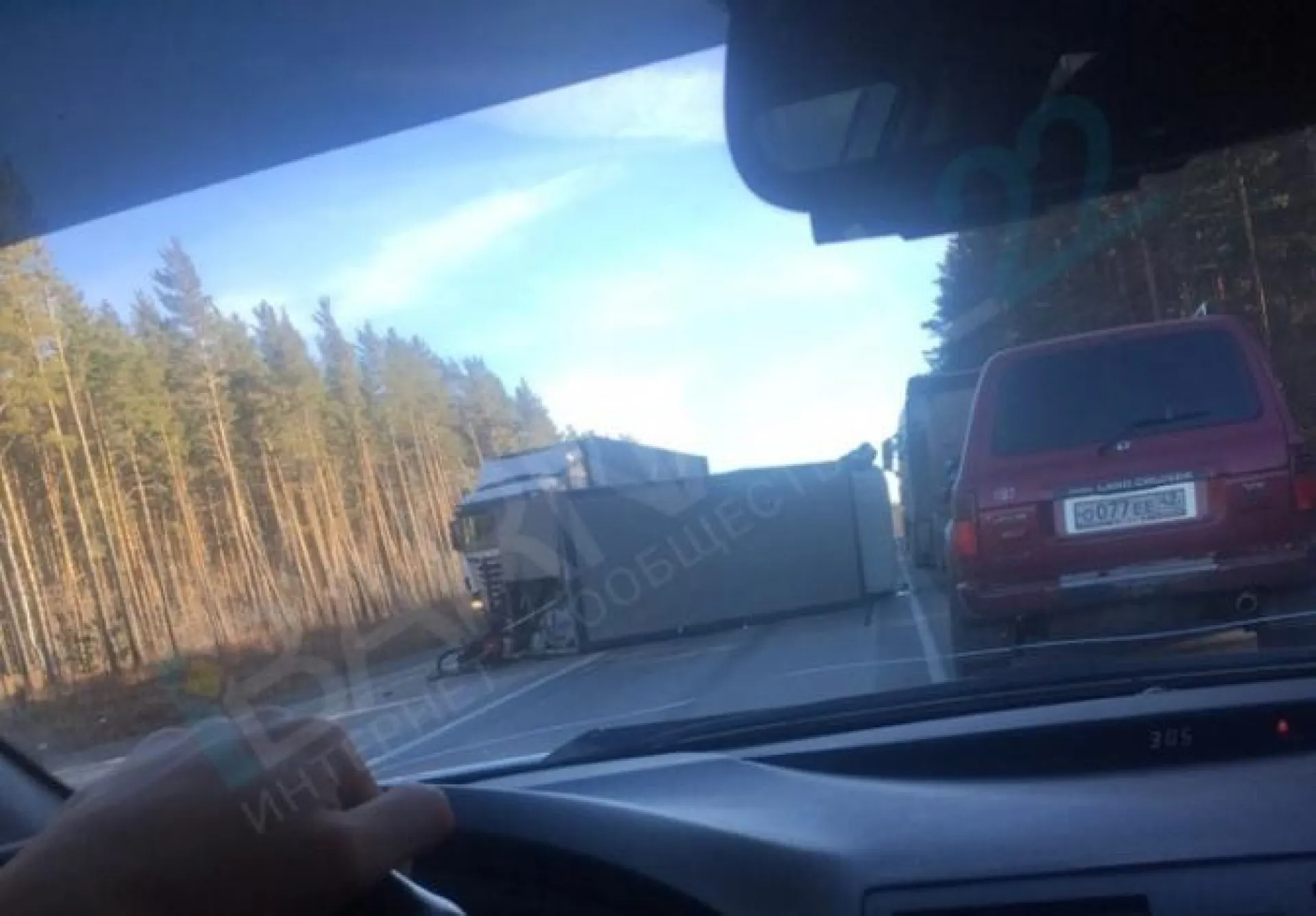 Серьезная авария произошла на трассе в Алтайском крае