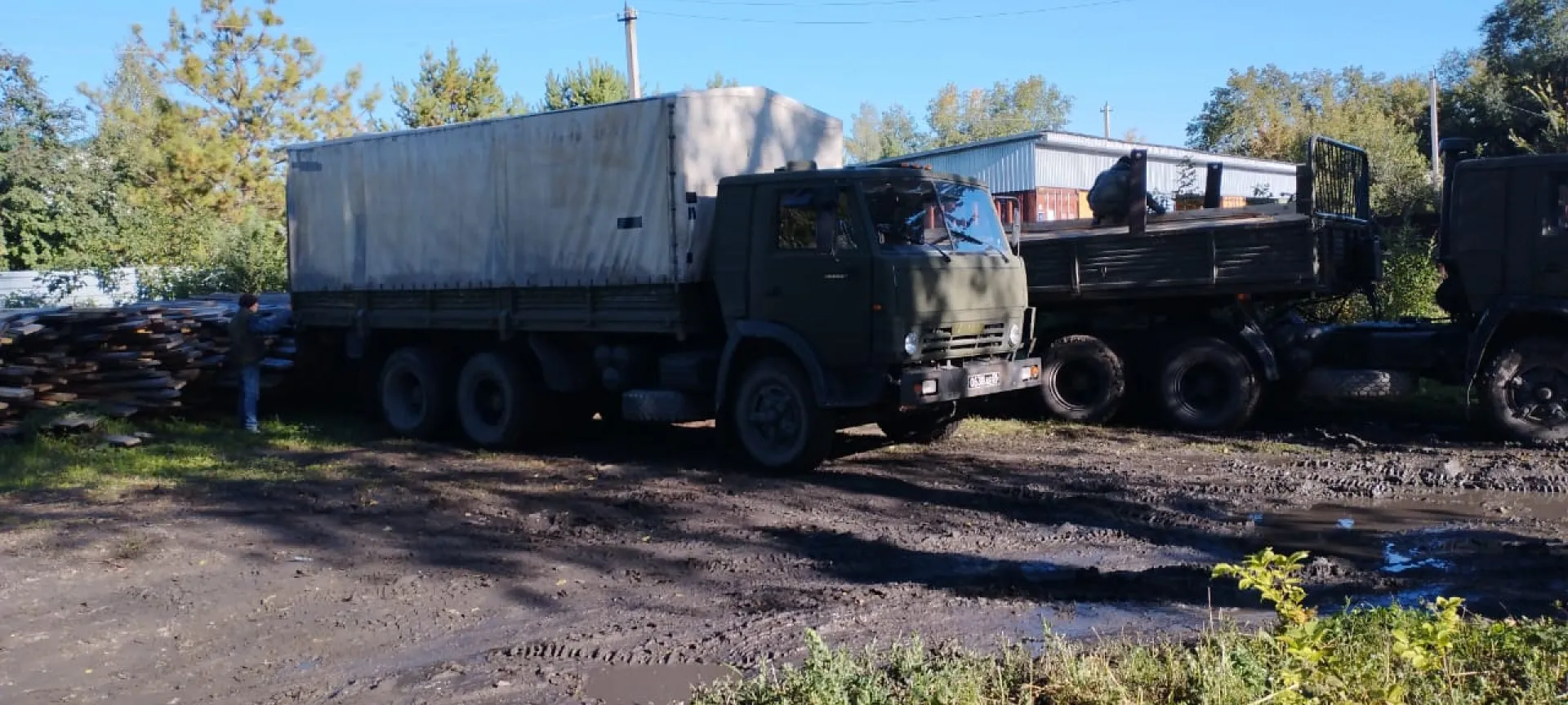 Конфискованные в Кулундинском районе пиломатериалы передали в зону СВО