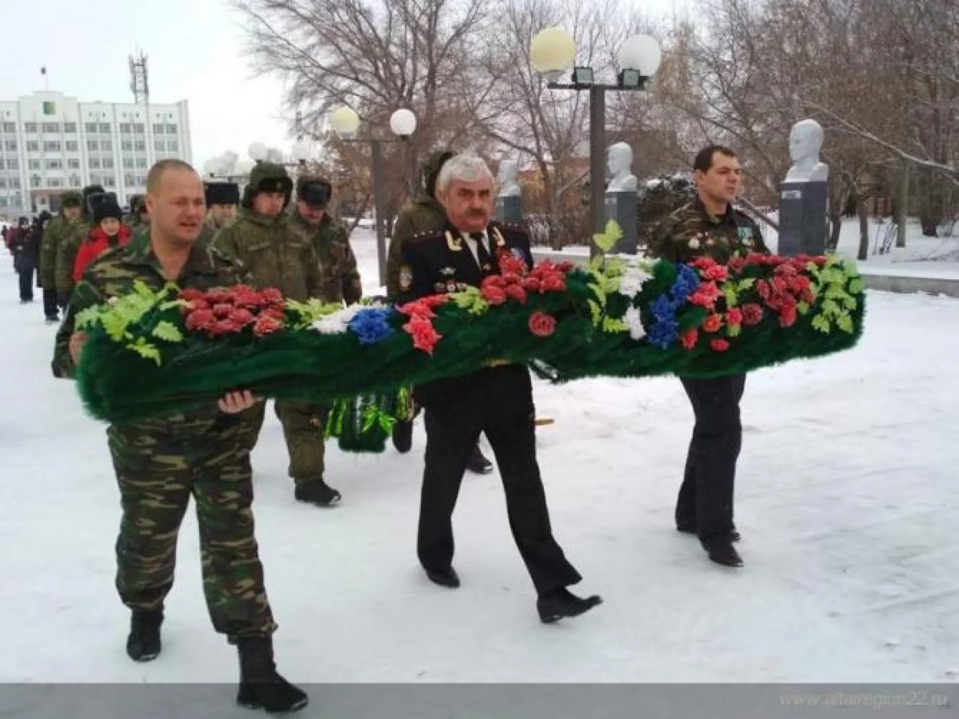 Торжественное мероприятие, посвященное 30-летию вывода советских войск из Афганистана, пройдёт в Барнауле