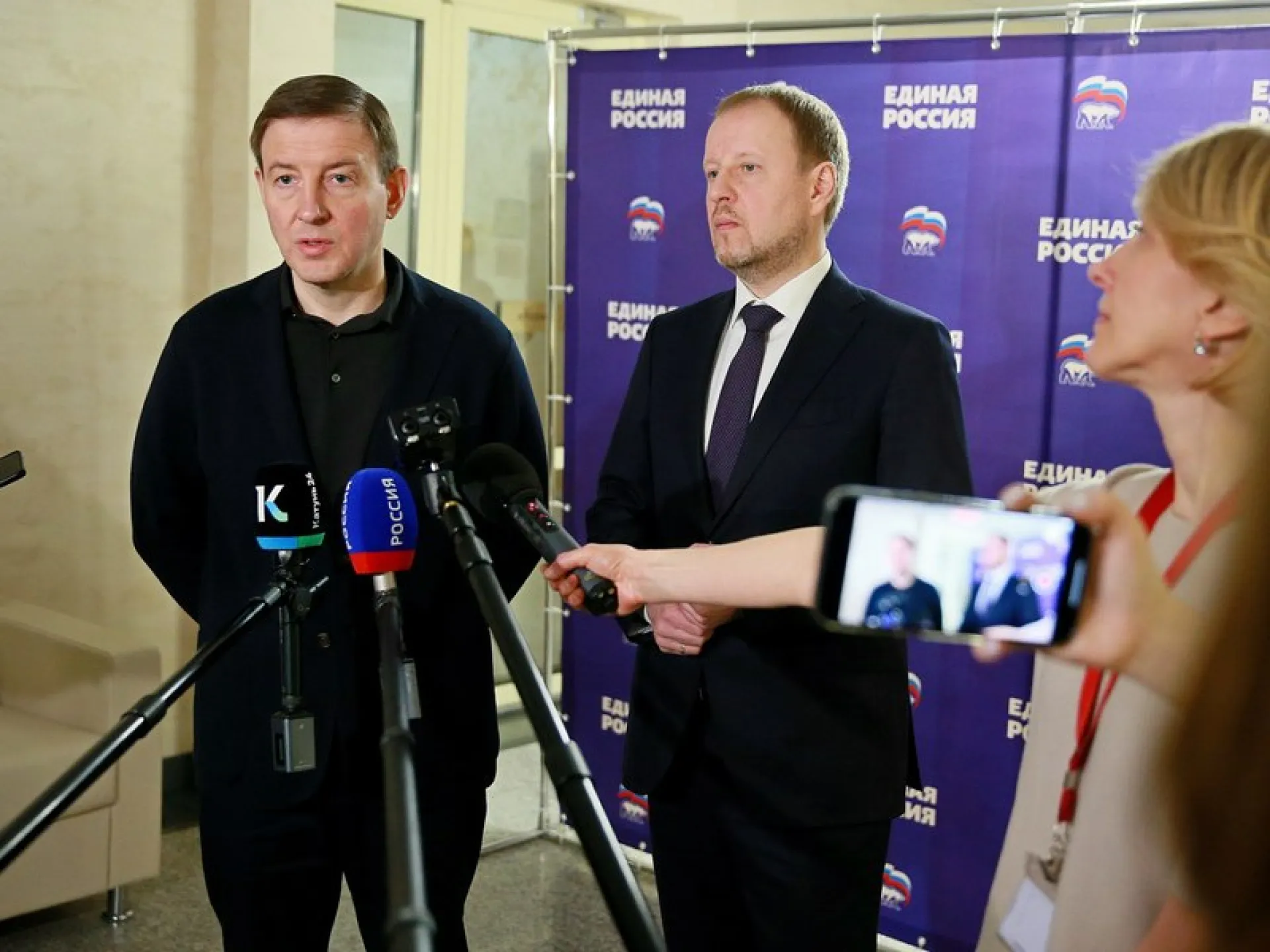 Андрей Турчак поддержал выдвижение кандидатуры Виктора Томенко на пост губернатора Алтайского края