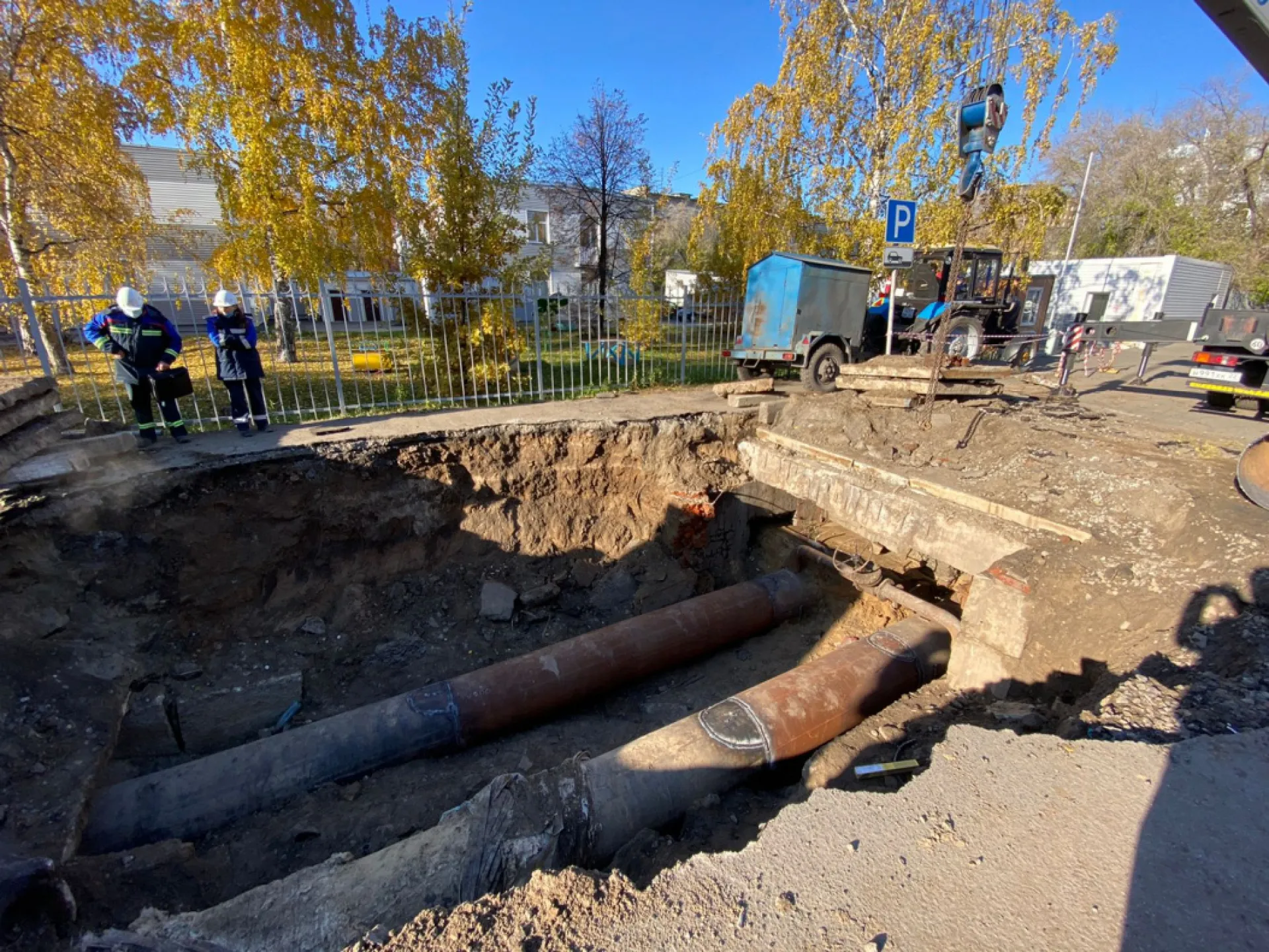 Тепло вернулось в дома горожан: в Барнауле устранили повреждения на трубопроводе на улице Деповской Тепло вернулось в дома горожан: в Барнауле устранили повреждения на трубопроводе на улице Деповской