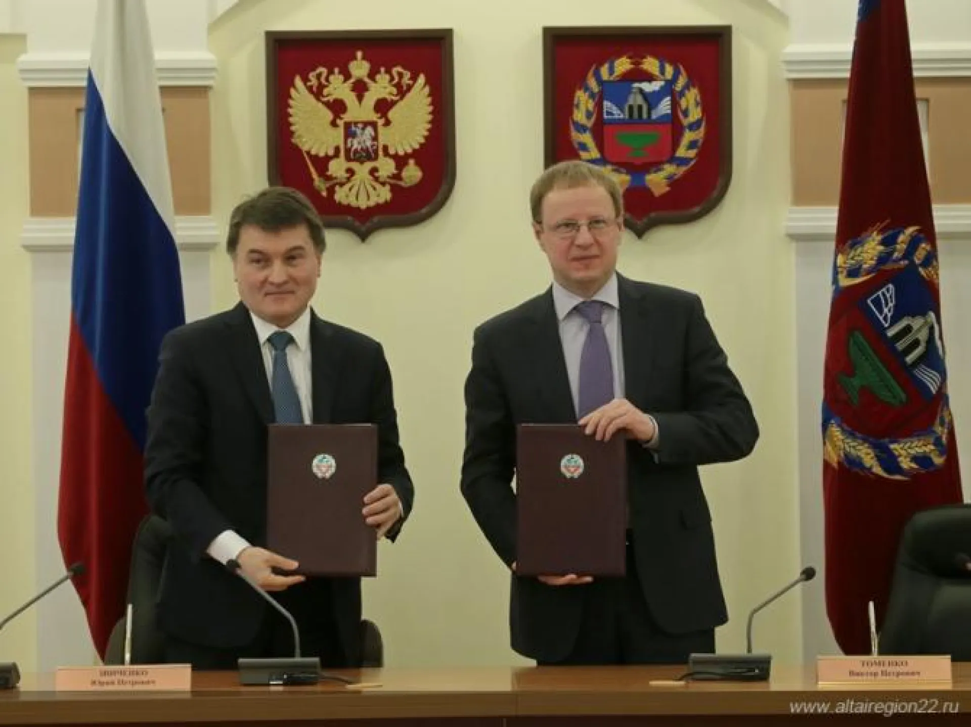 Виктор Томенко и президент Российской академии образования подписали соглашение о сотрудничестве
