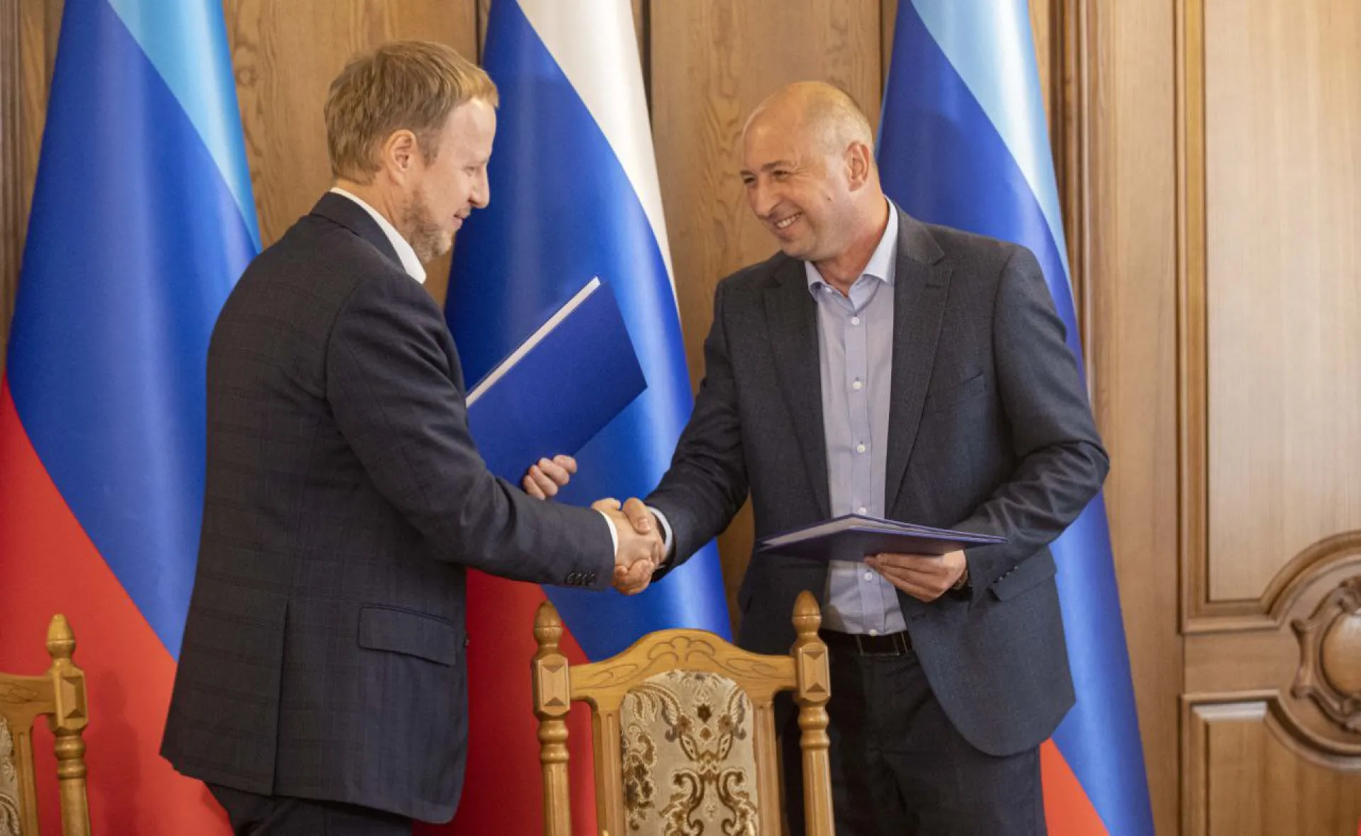 Губернатор Алтайского края посетил Луганскую Народную Республику с рабочим визитом
