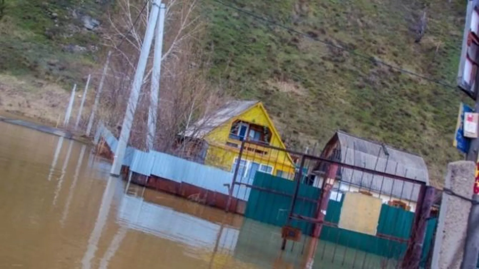Уровень воды в реках Алтайского края стремительно растет