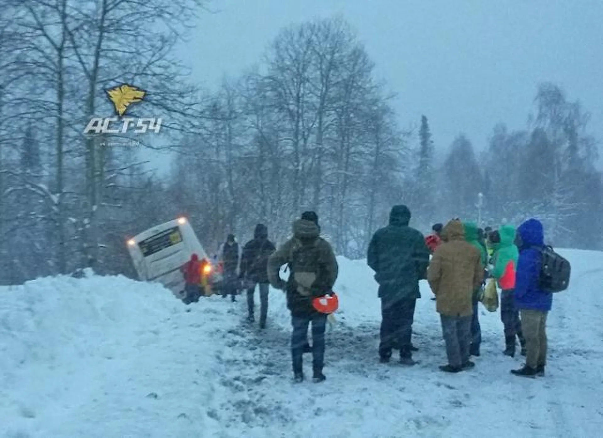Автобус с туристами разбился под Шерегешем Автобус с туристами разбился под Шерегешем