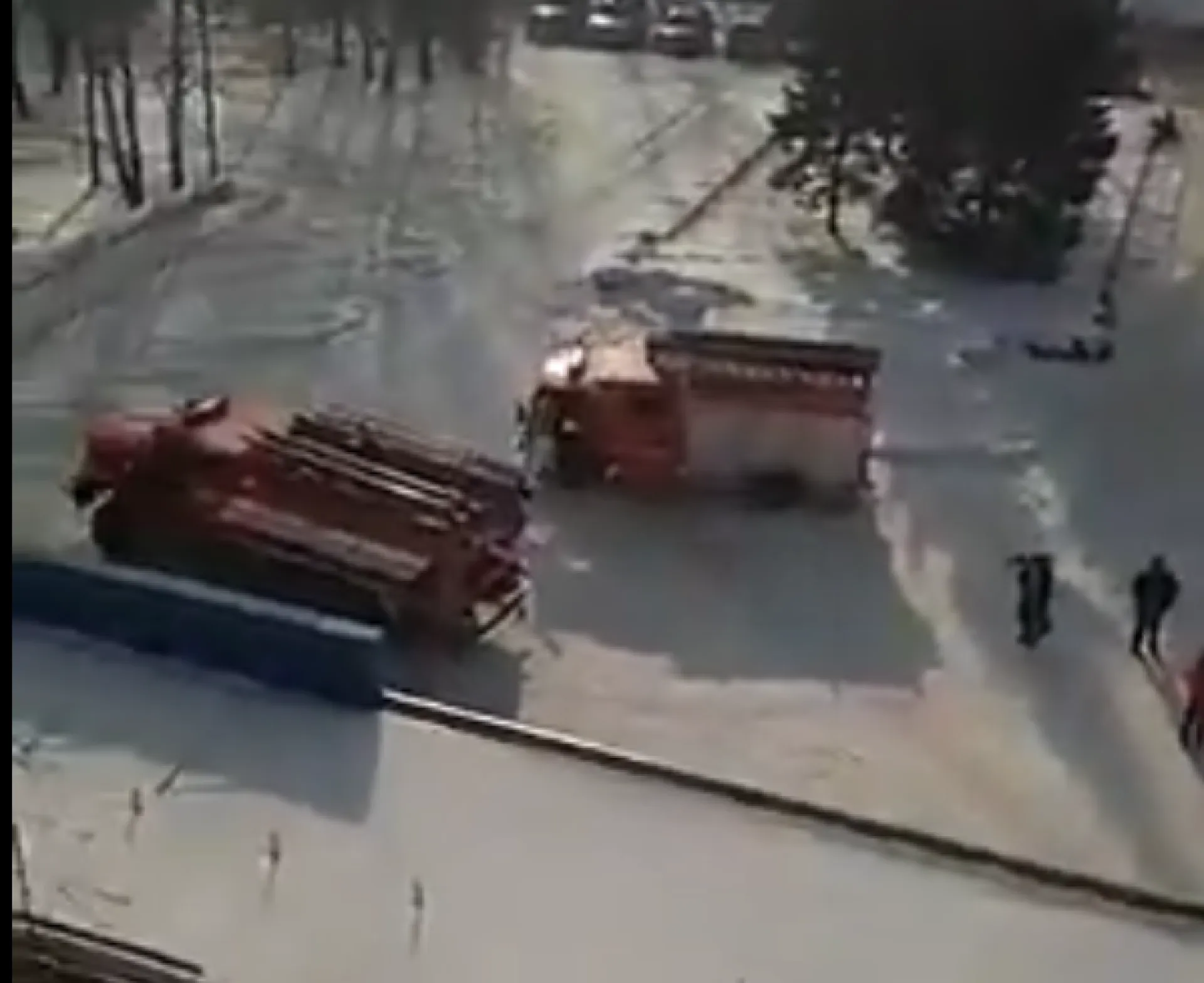 Пожар произошёл на 5 этаже завода «Кристалл» в Барнауле 