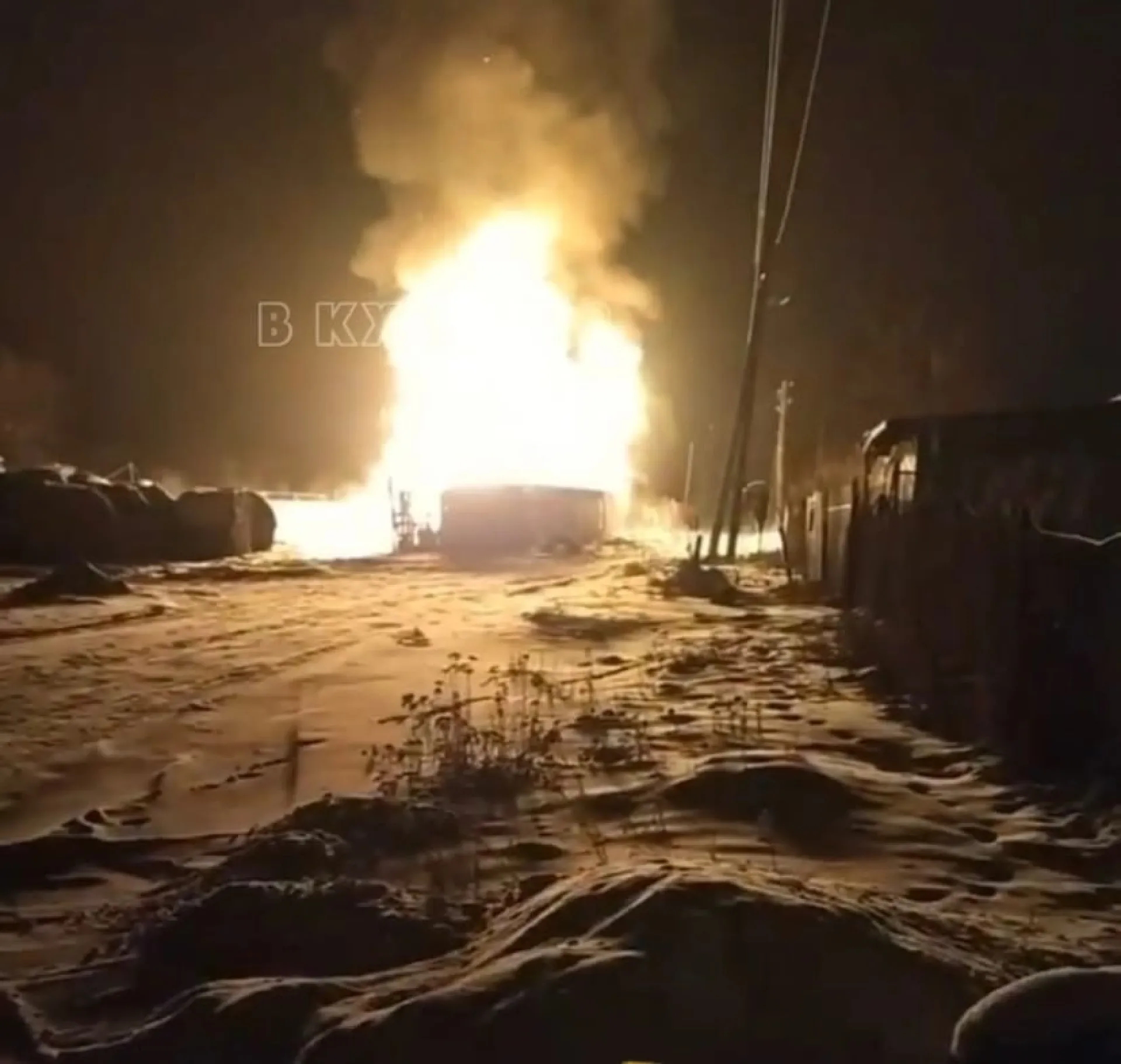 Пожилой мужчина погиб при пожаре в Алтайском крае