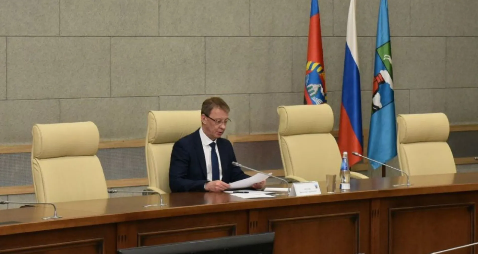 Мэр Барнаула Вячеслав Франк перевёл на дистанционную работу не привитых от COVID-19 чиновников
