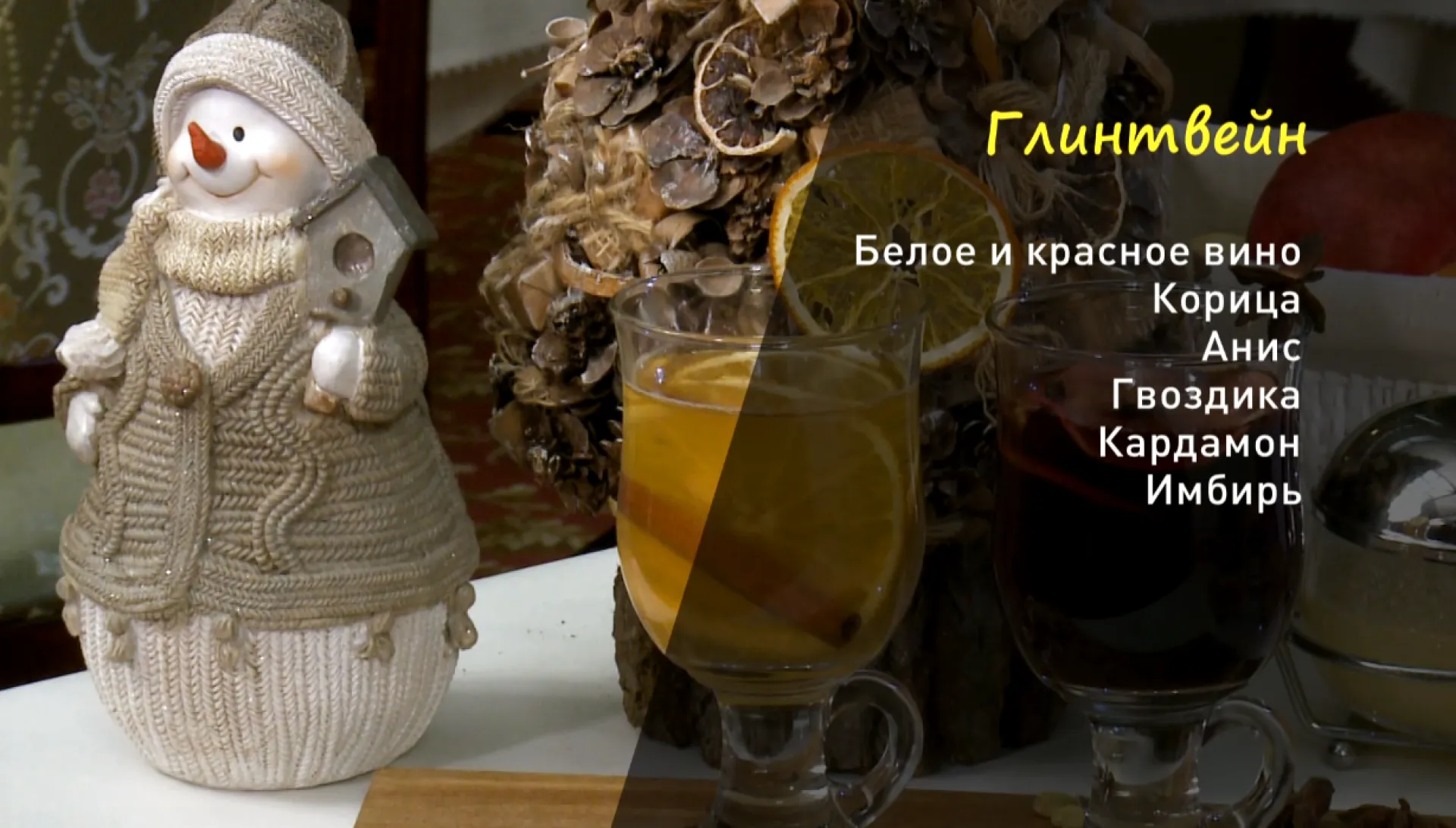 Утренний канал: готовим  глинтвейн 