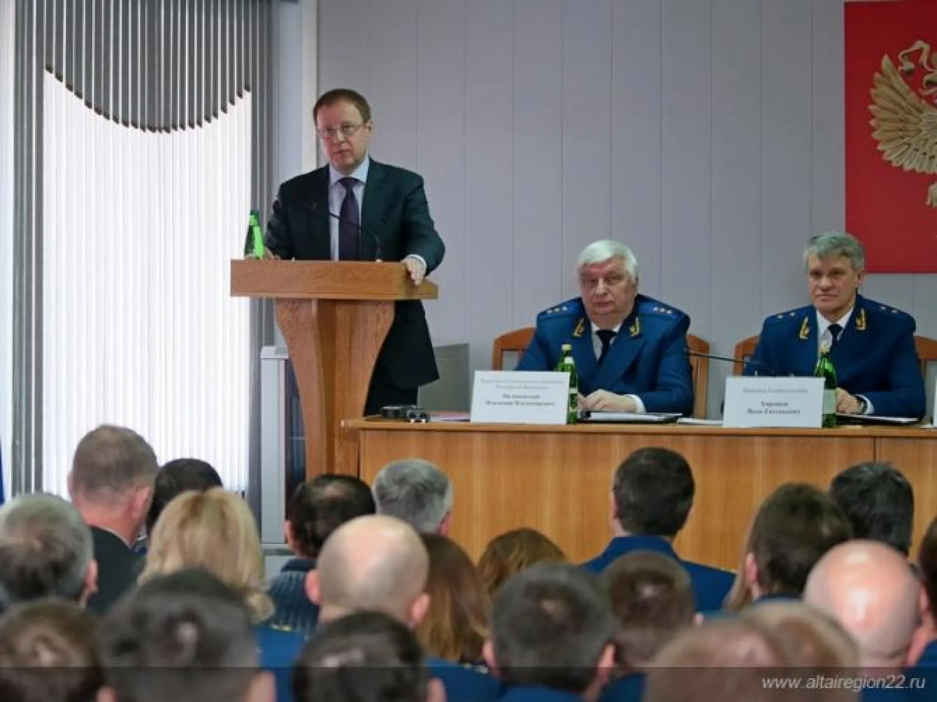 Виктор Томенко принял участие в заседании коллегии прокуратуры Алтайского края