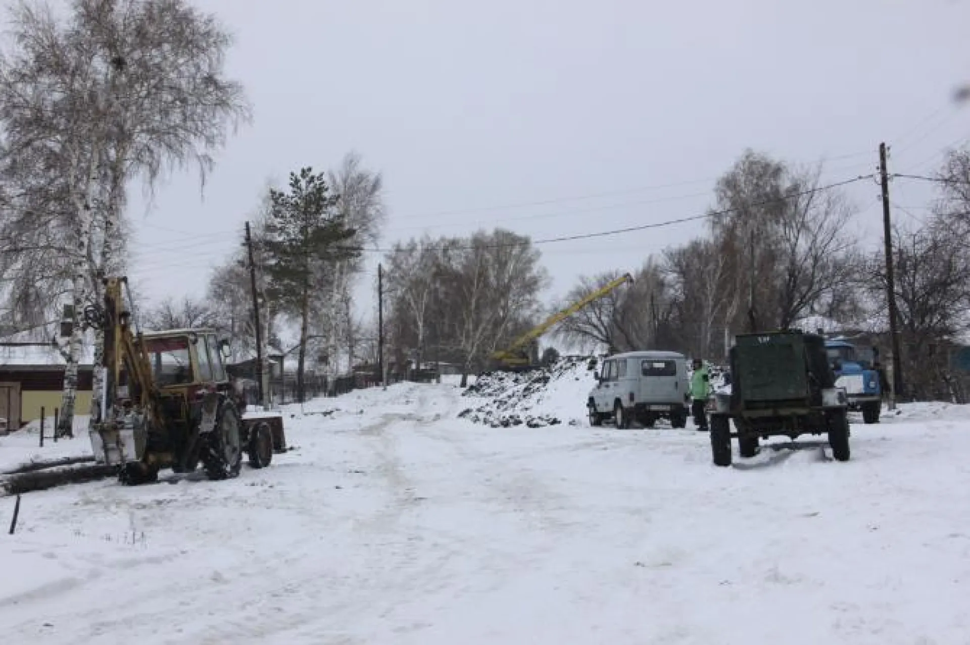 Водоснабжение и теплоснабжение в Змеиногорске будут восстановлены до конца дня 23 ноября