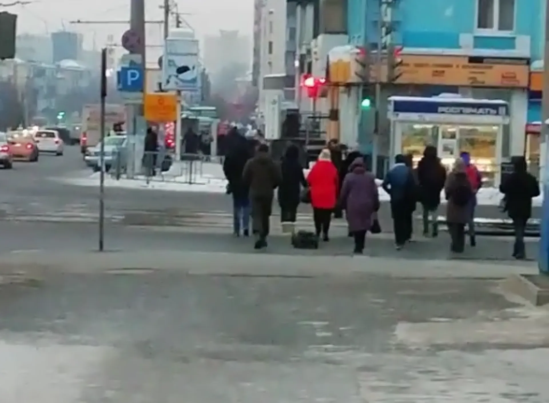Робот-пешеход был замечен в Барнауле