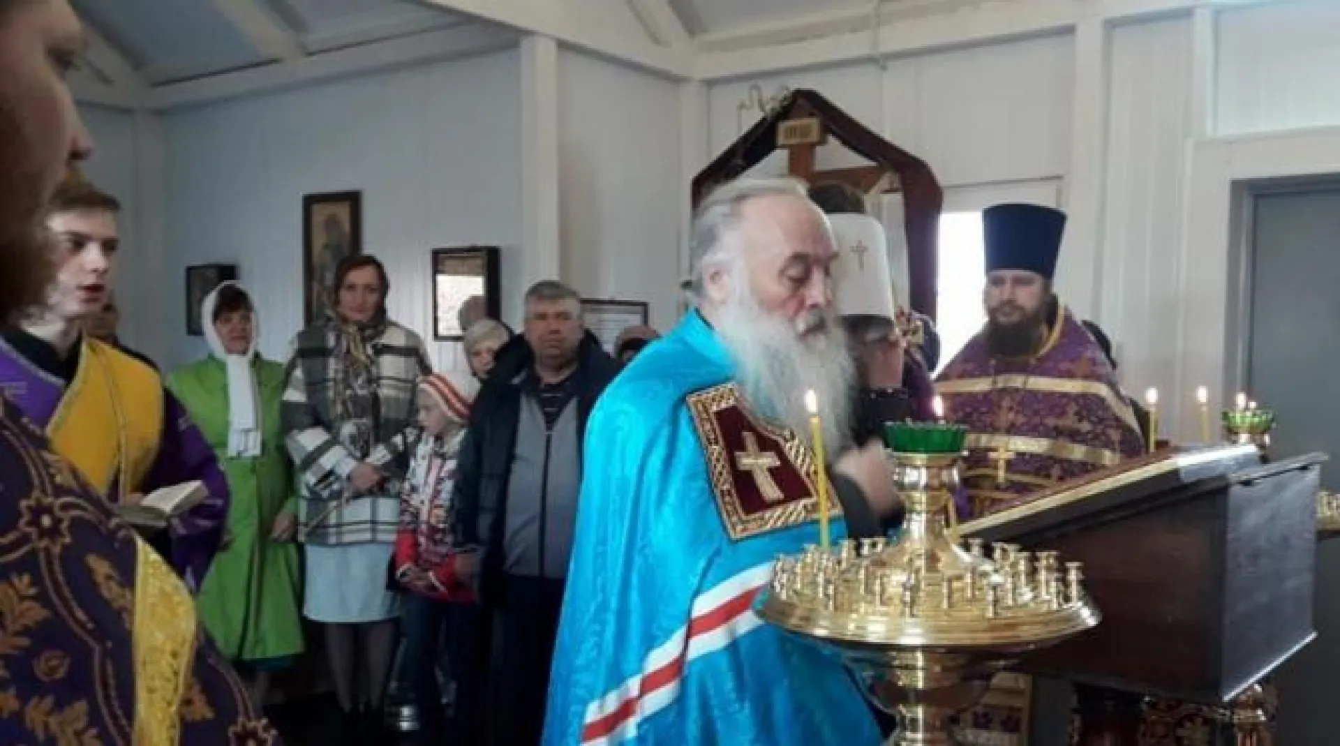 Новый храм освятили в барнаульском посёлке