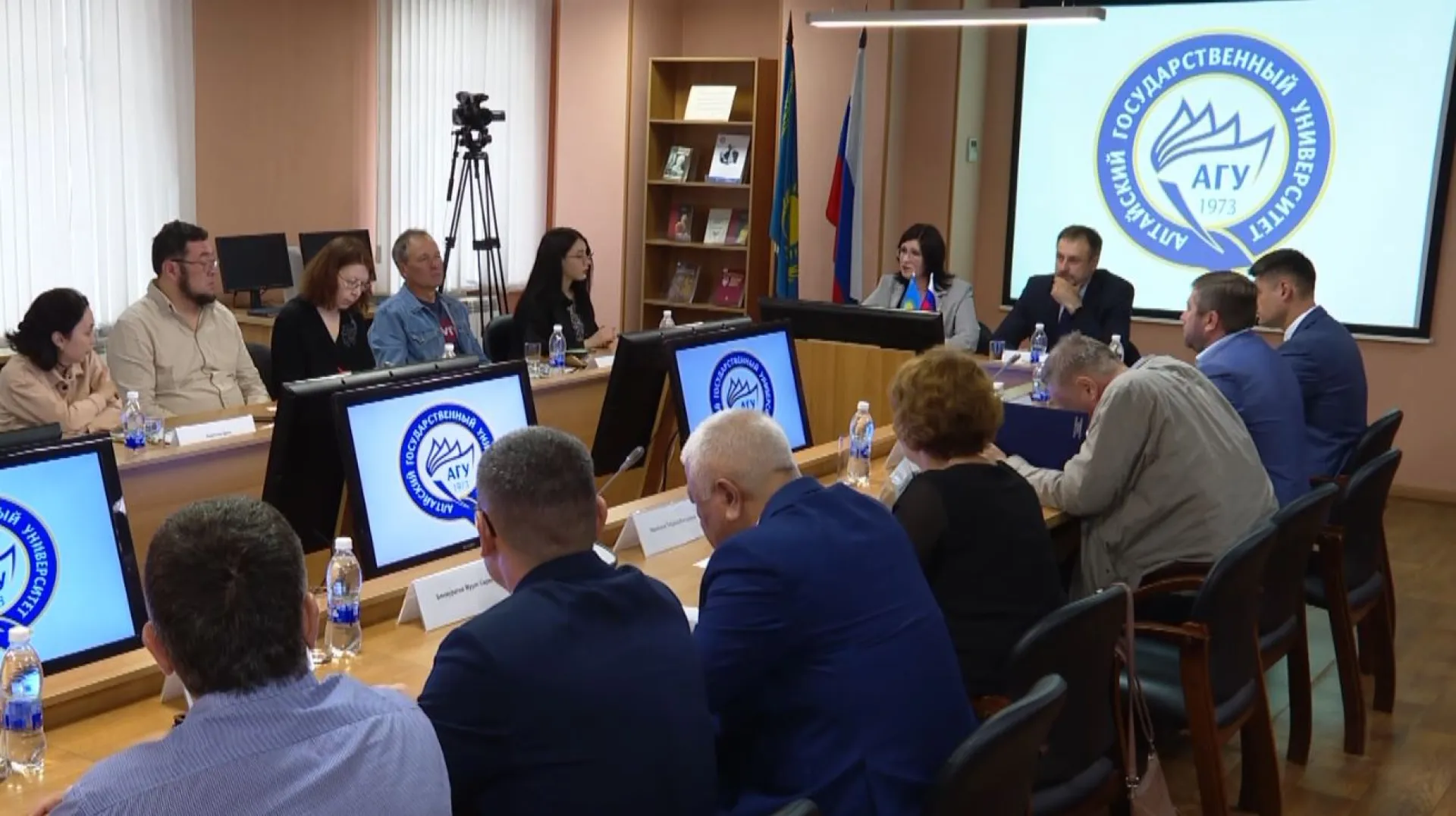 Делегация журналистов и представителей сферы образования из Казахстана посетили АлтГУ